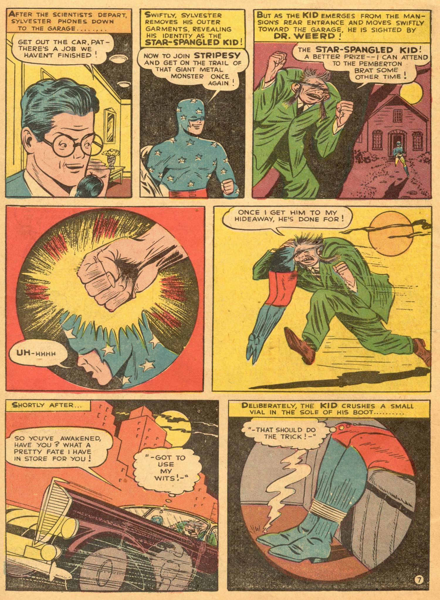 Read online Star Spangled Comics comic -  Issue #1 - 54
