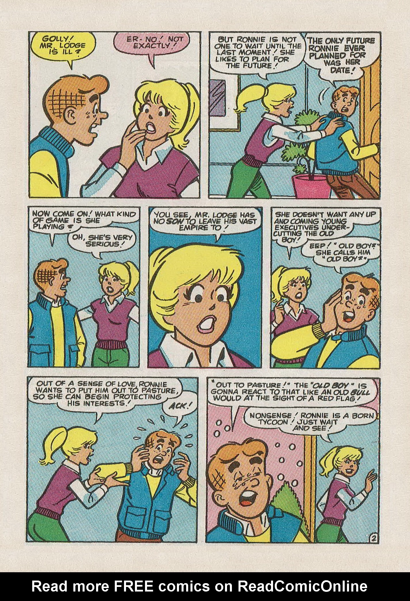 Read online Betty and Veronica Annual Digest Magazine comic -  Issue #5 - 54