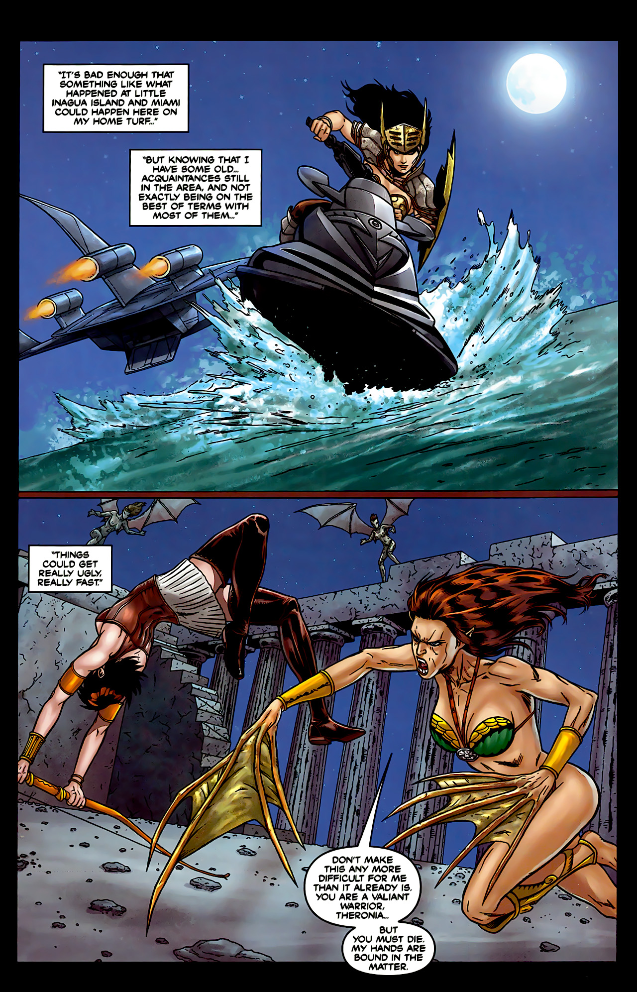 Read online War Goddess comic -  Issue #6 - 11