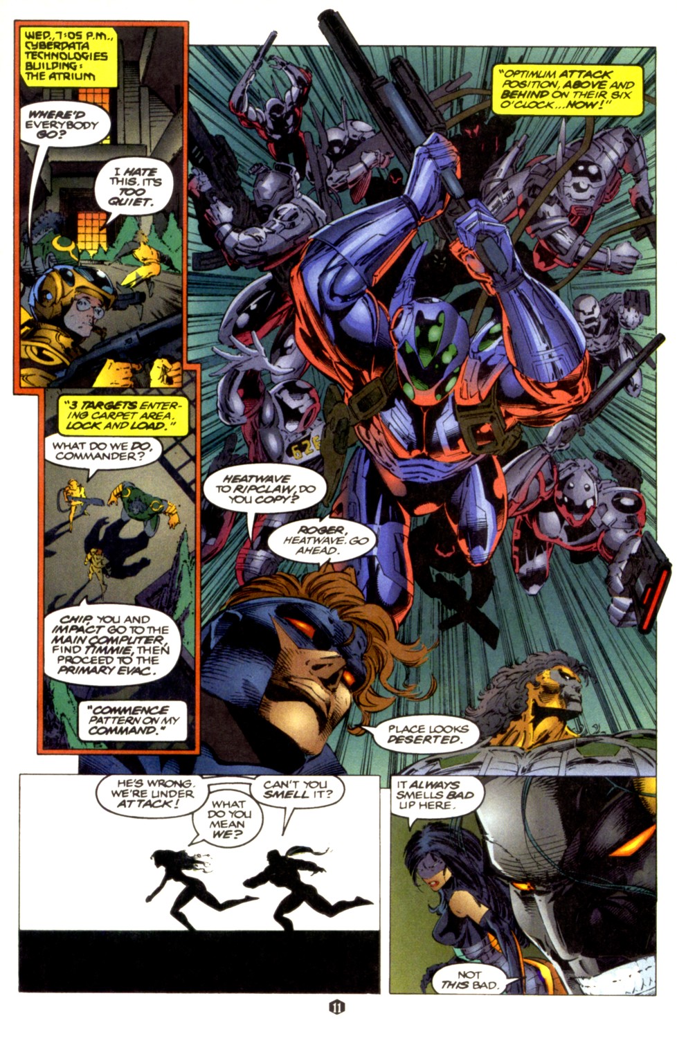 Read online Cyberforce (1992) comic -  Issue #4 - 12