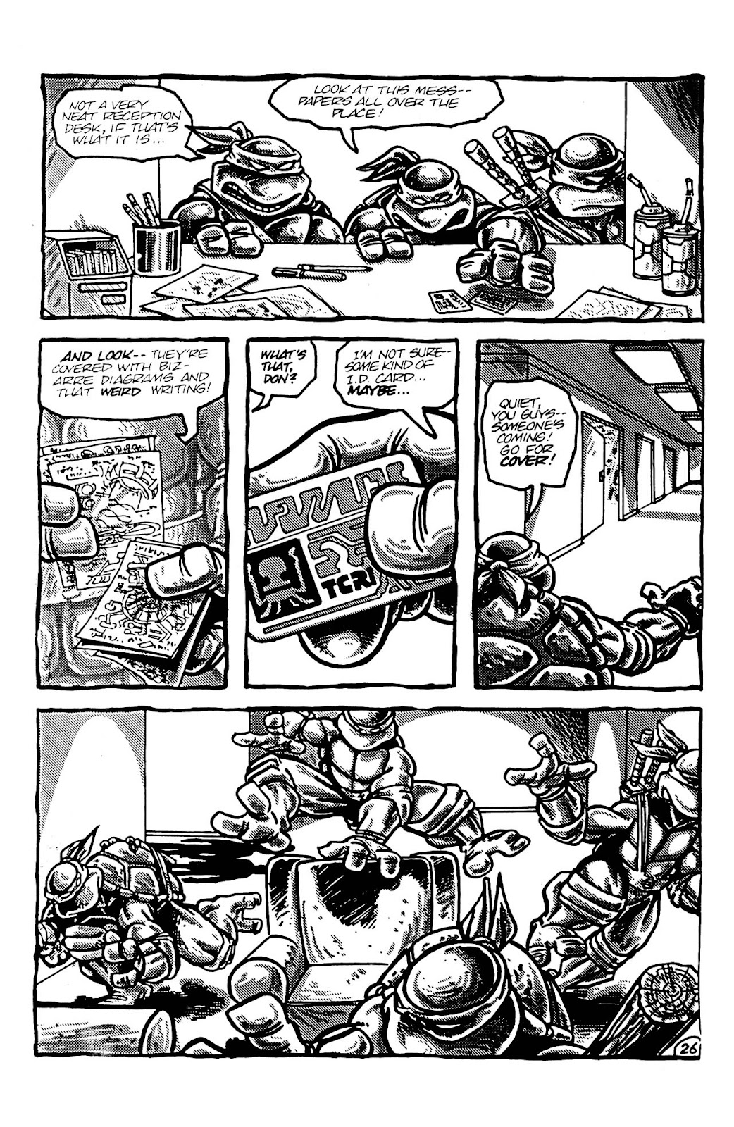 Teenage Mutant Ninja Turtles (1984) Issue #4 #4 - English 26