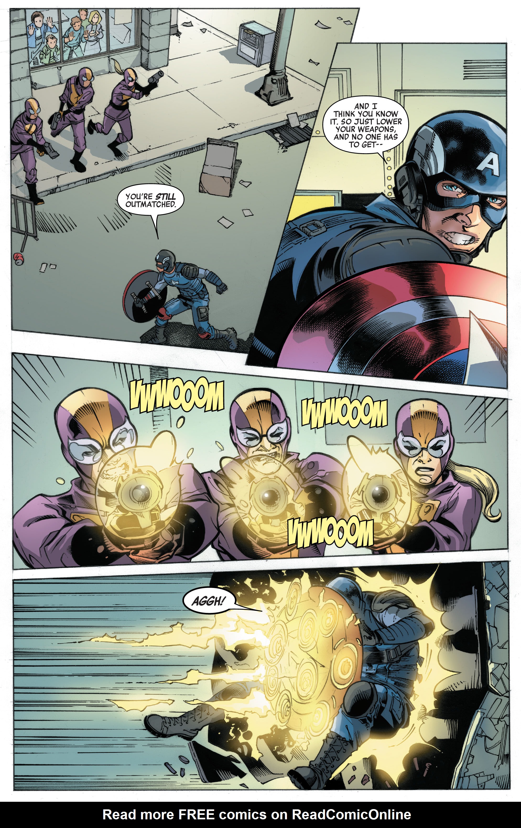 Read online Marvel's Avengers comic -  Issue # Captain America - 6