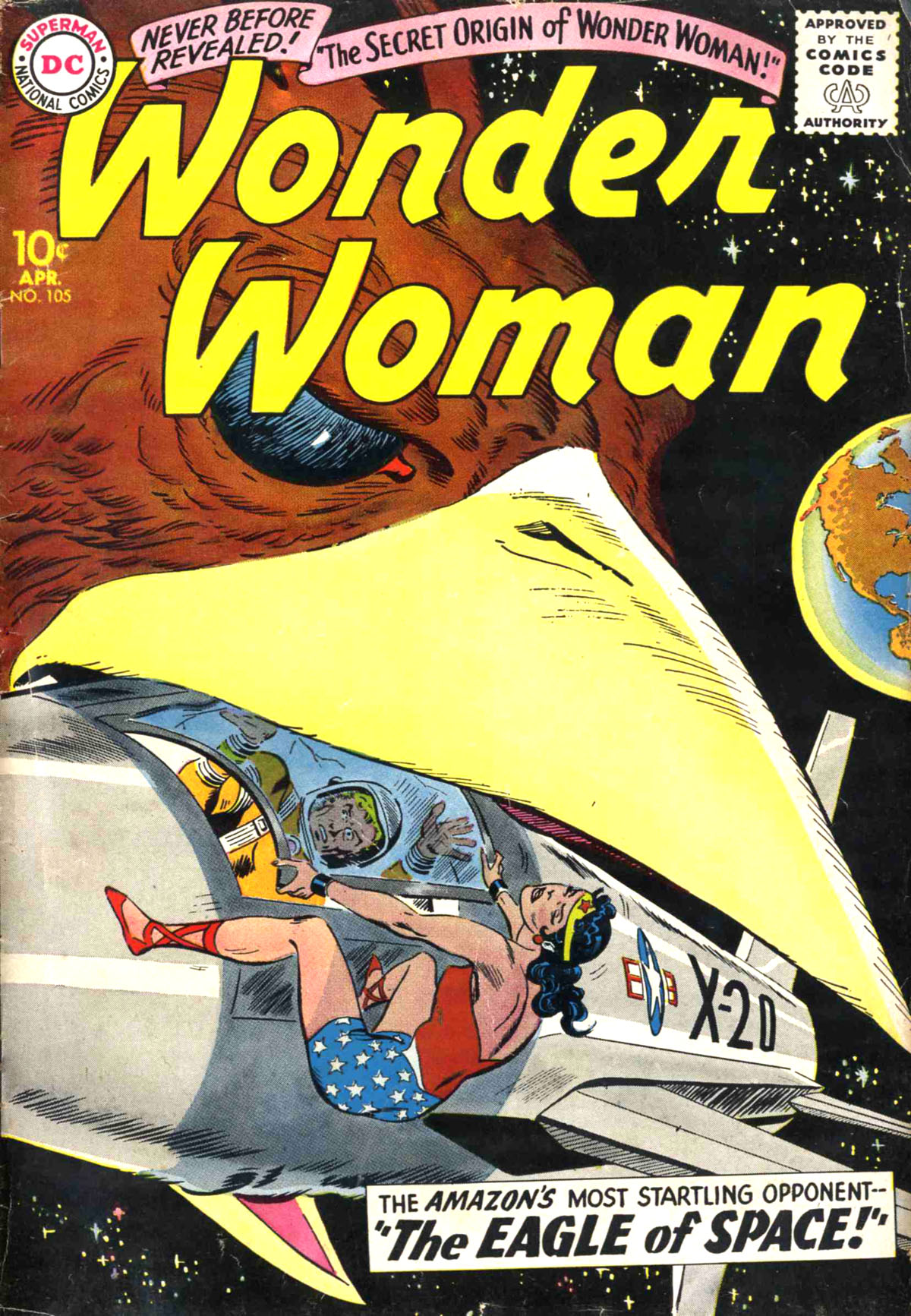 Read online Wonder Woman (1942) comic -  Issue #105 - 1