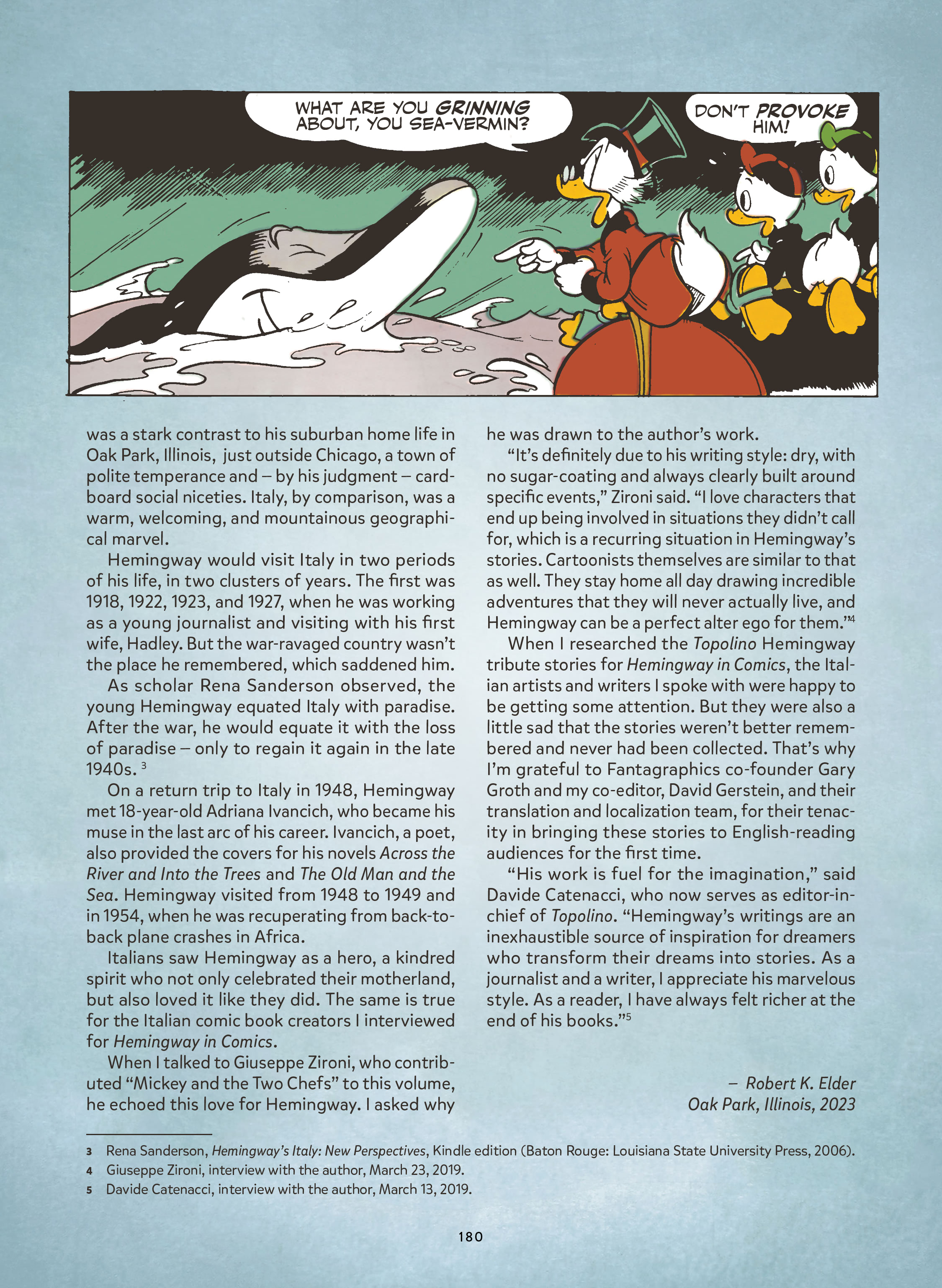 Read online Walt Disney's Mickey and Donald: "For Whom the Doorbell Tolls" and Other Tales Inspired by Hemingway comic -  Issue # TPB (Part 2) - 81