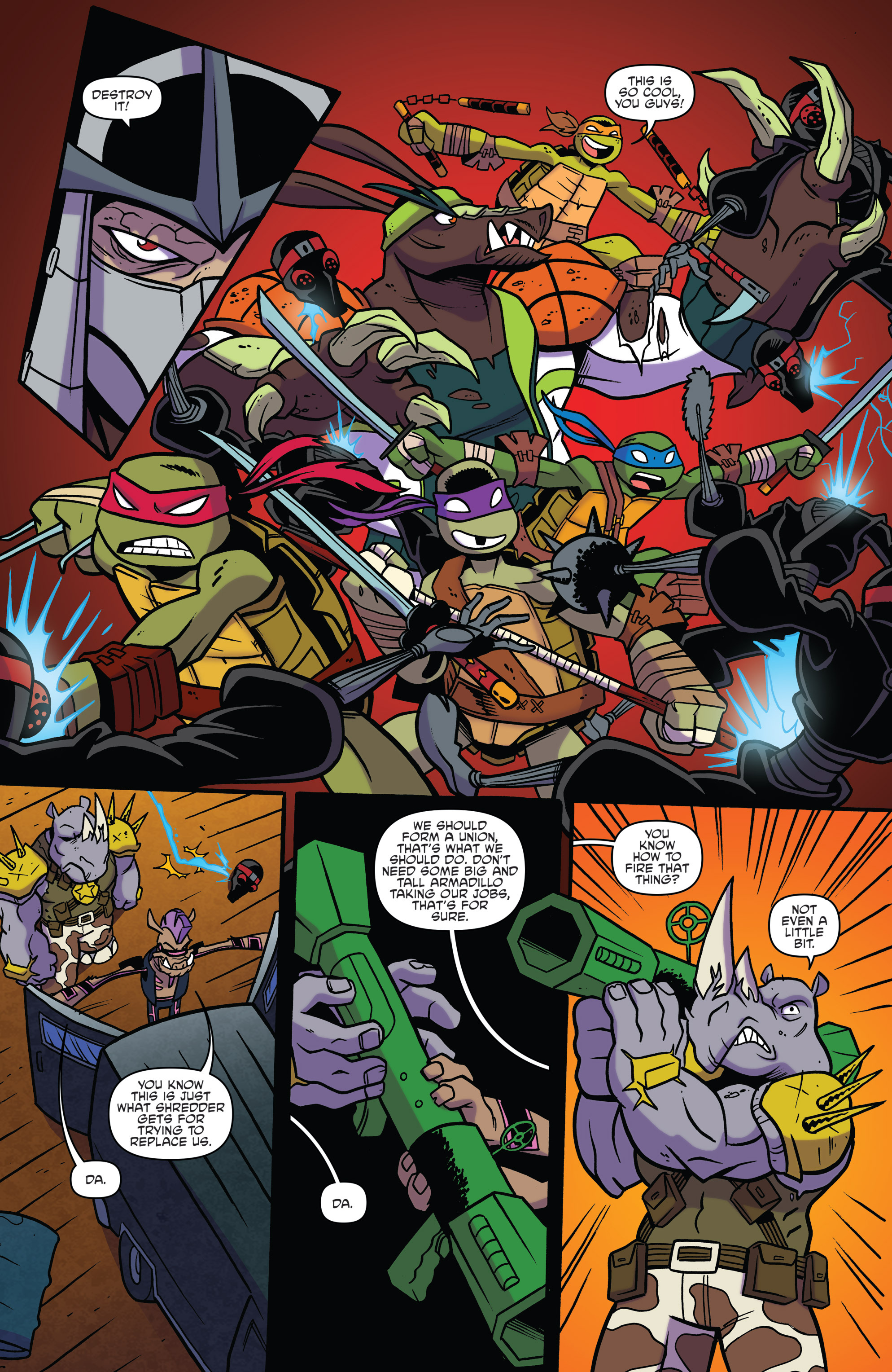 Read online Teenage Mutant Ninja Turtles Amazing Adventures comic -  Issue # _Special - Carmelo Anthony - 28