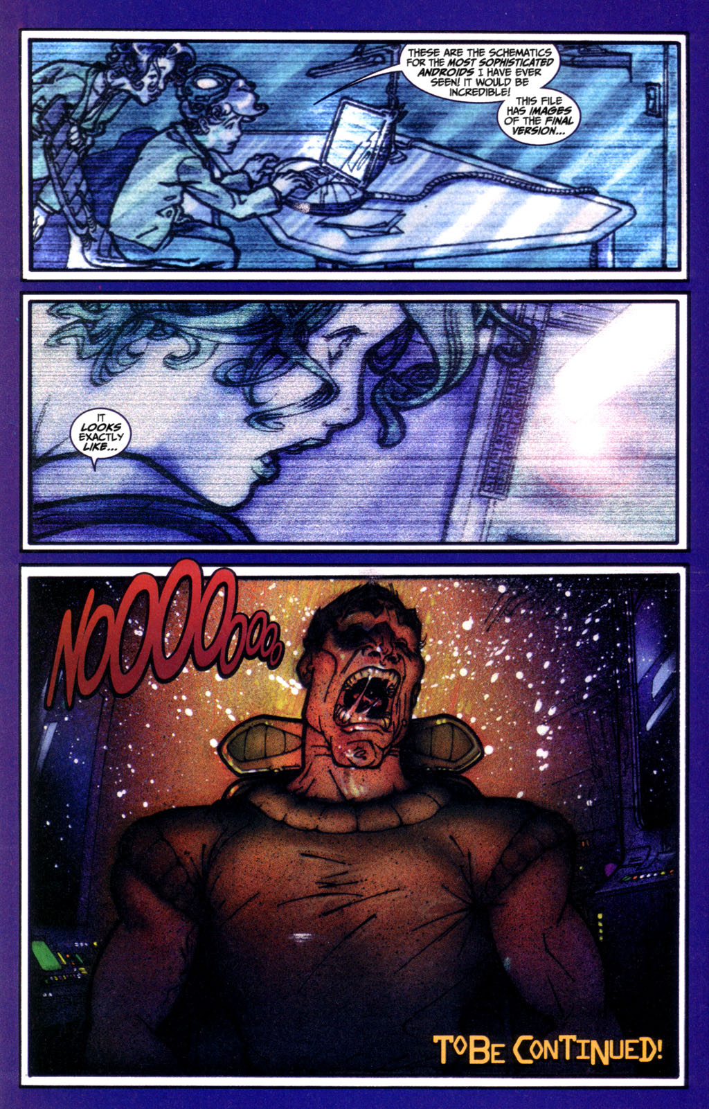 Read online Blue comic -  Issue #2 - 26