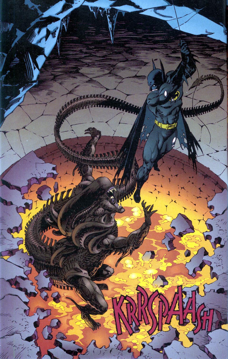 Read online Batman/Aliens comic -  Issue #2 - 40