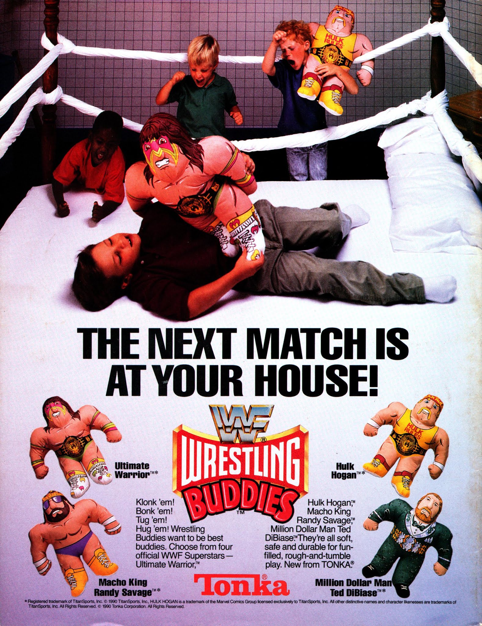 Read online WWF Battlemania comic -  Issue #1 - 68