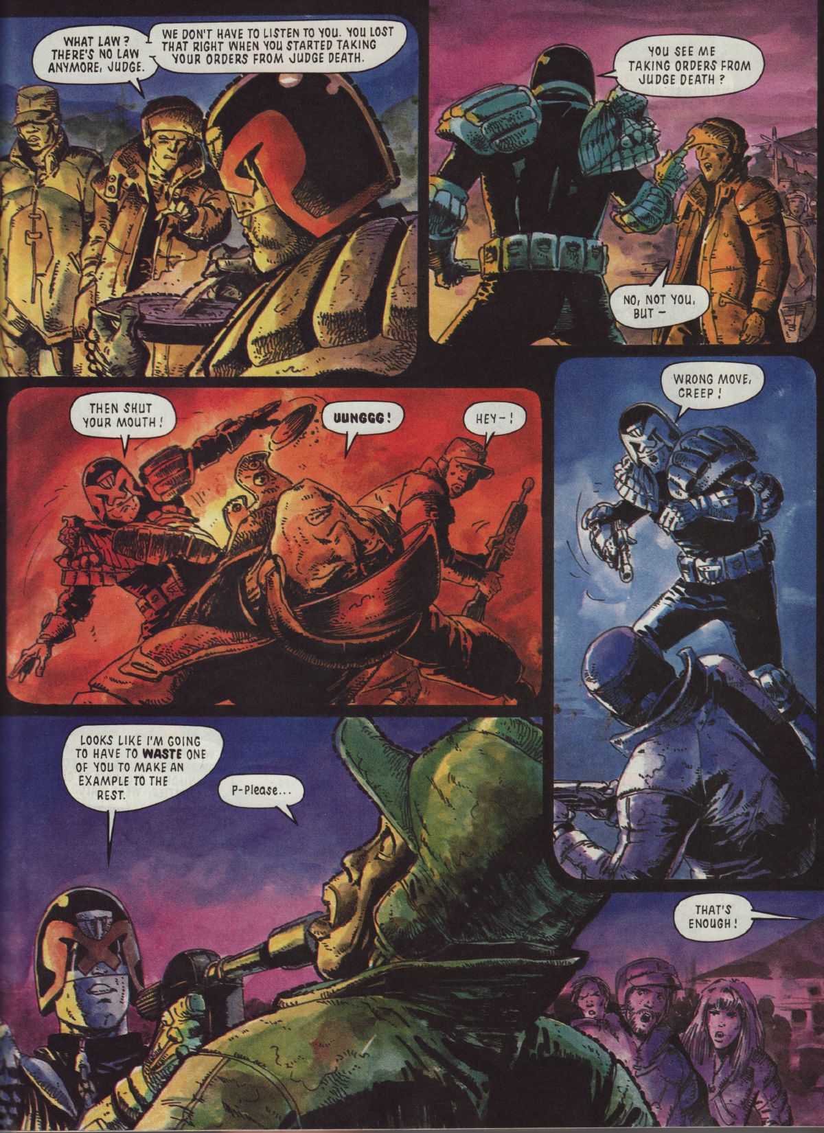 Read online Judge Dredd Megazine (vol. 3) comic -  Issue #25 - 34
