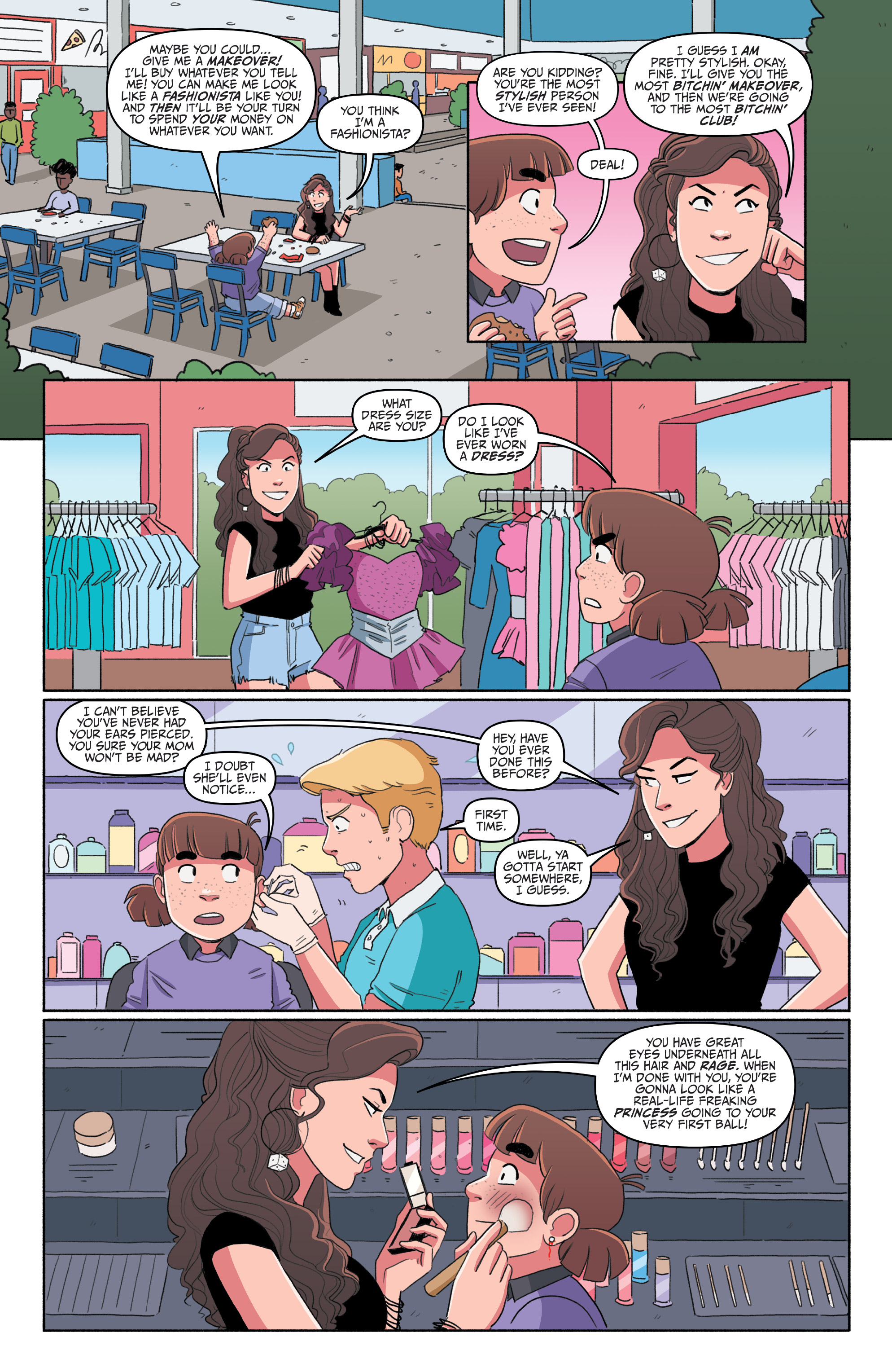Read online GLOW vs the Babyface comic -  Issue #3 - 17