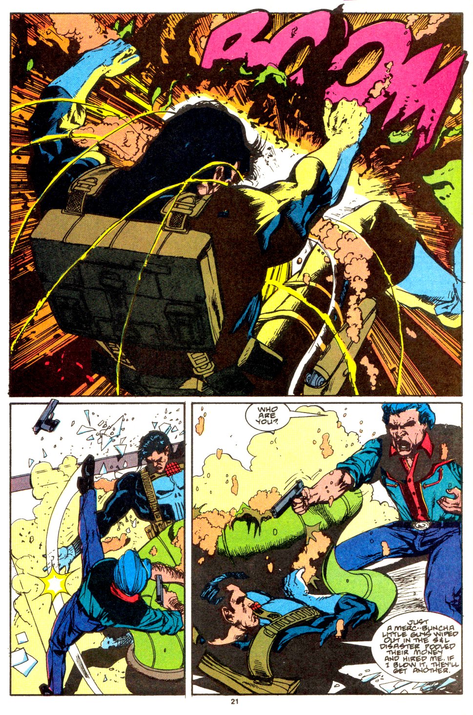 Read online The Punisher War Journal comic -  Issue #16 - 17