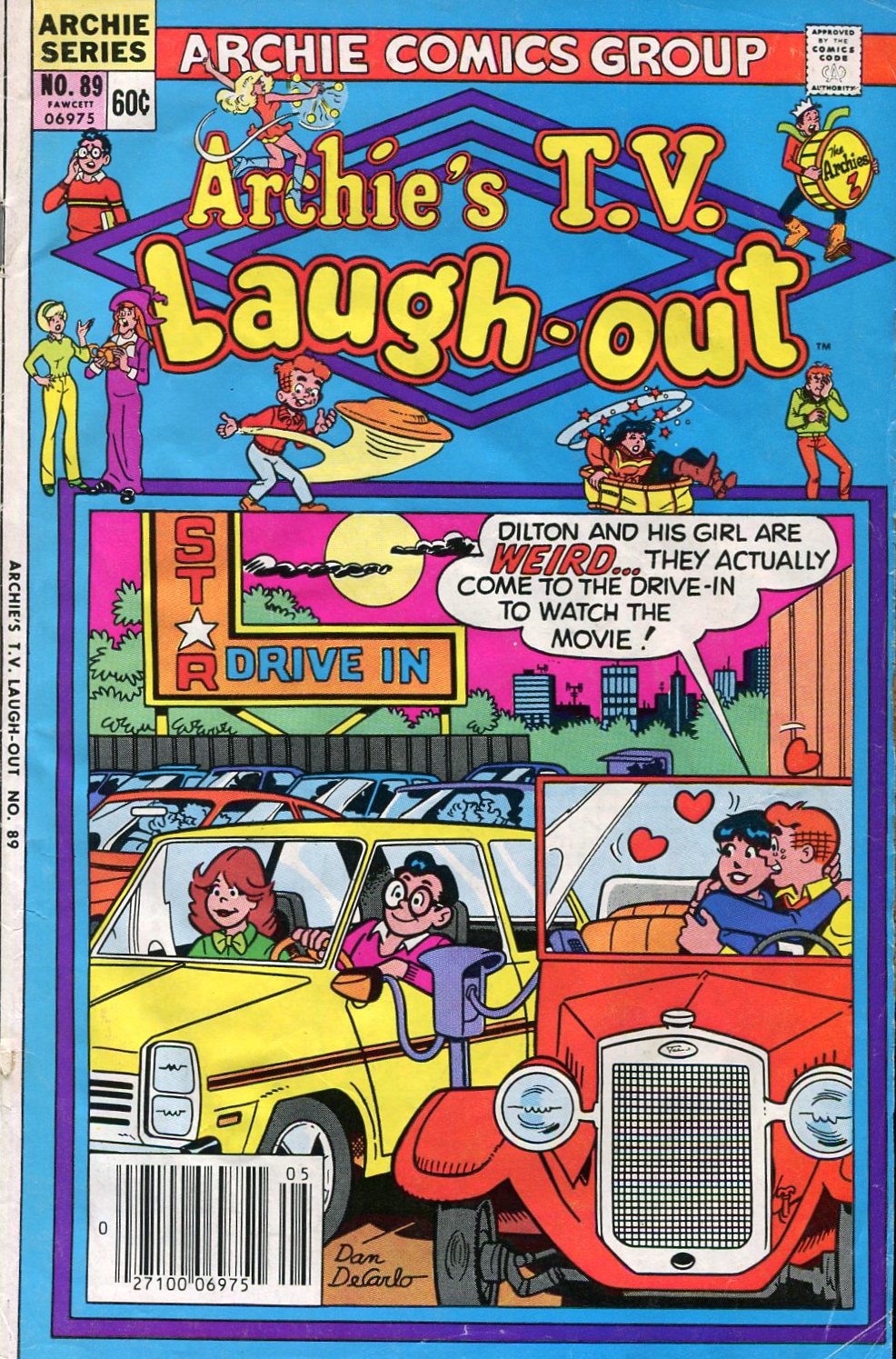 Read online Archie's TV Laugh-Out comic -  Issue #89 - 1