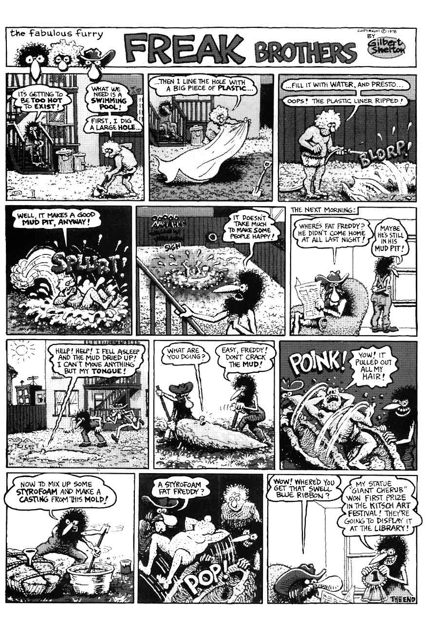 Read online The Fabulous Furry Freak Brothers comic -  Issue #13 - 16