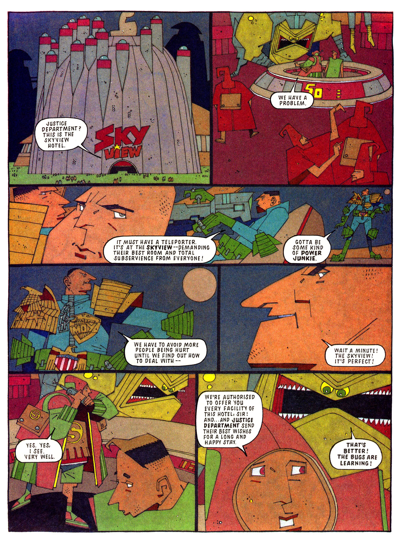 Read online Judge Dredd: The Megazine (vol. 2) comic -  Issue #55 - 5