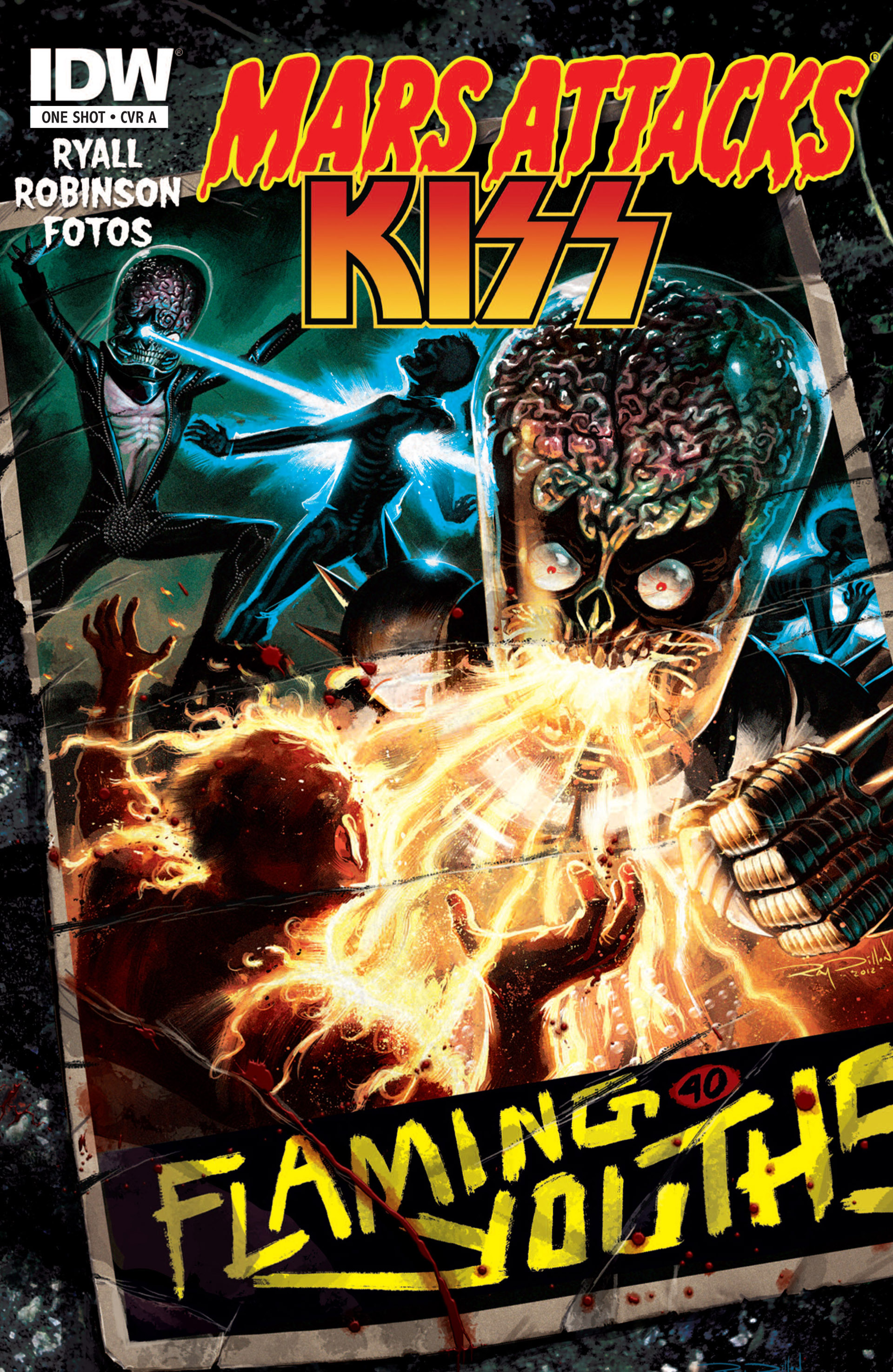 Read online Mars Attacks KISS comic -  Issue # Full - 1
