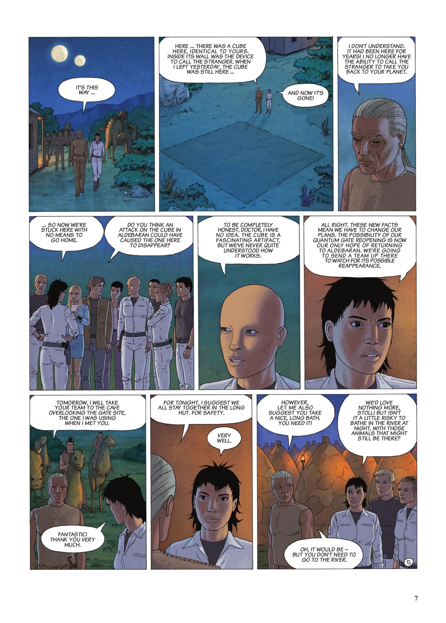 Read online Return to Aldebaran comic -  Issue #3 - 9