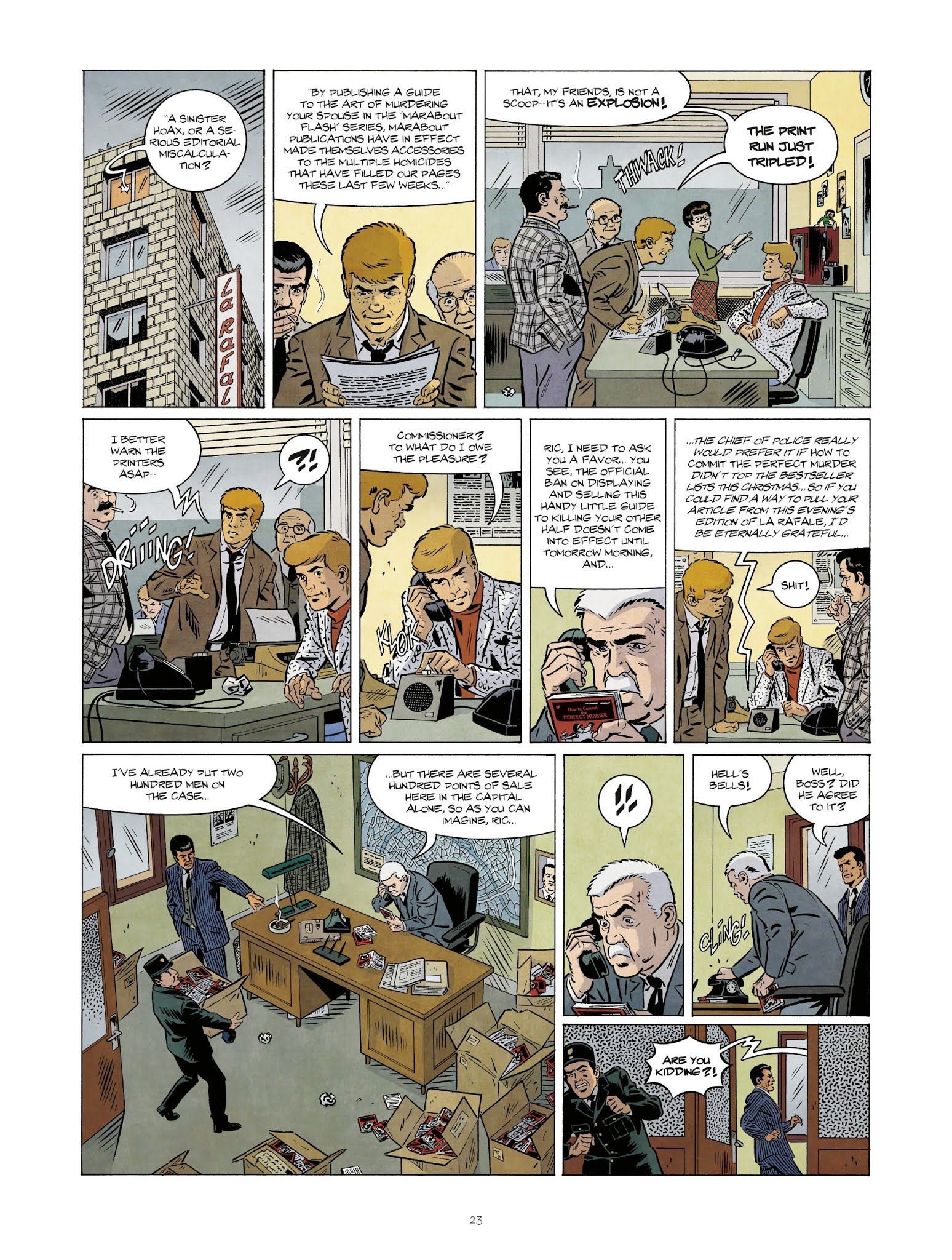 Read online The Mighty Return of Ric Hochet comic -  Issue #3 - 23
