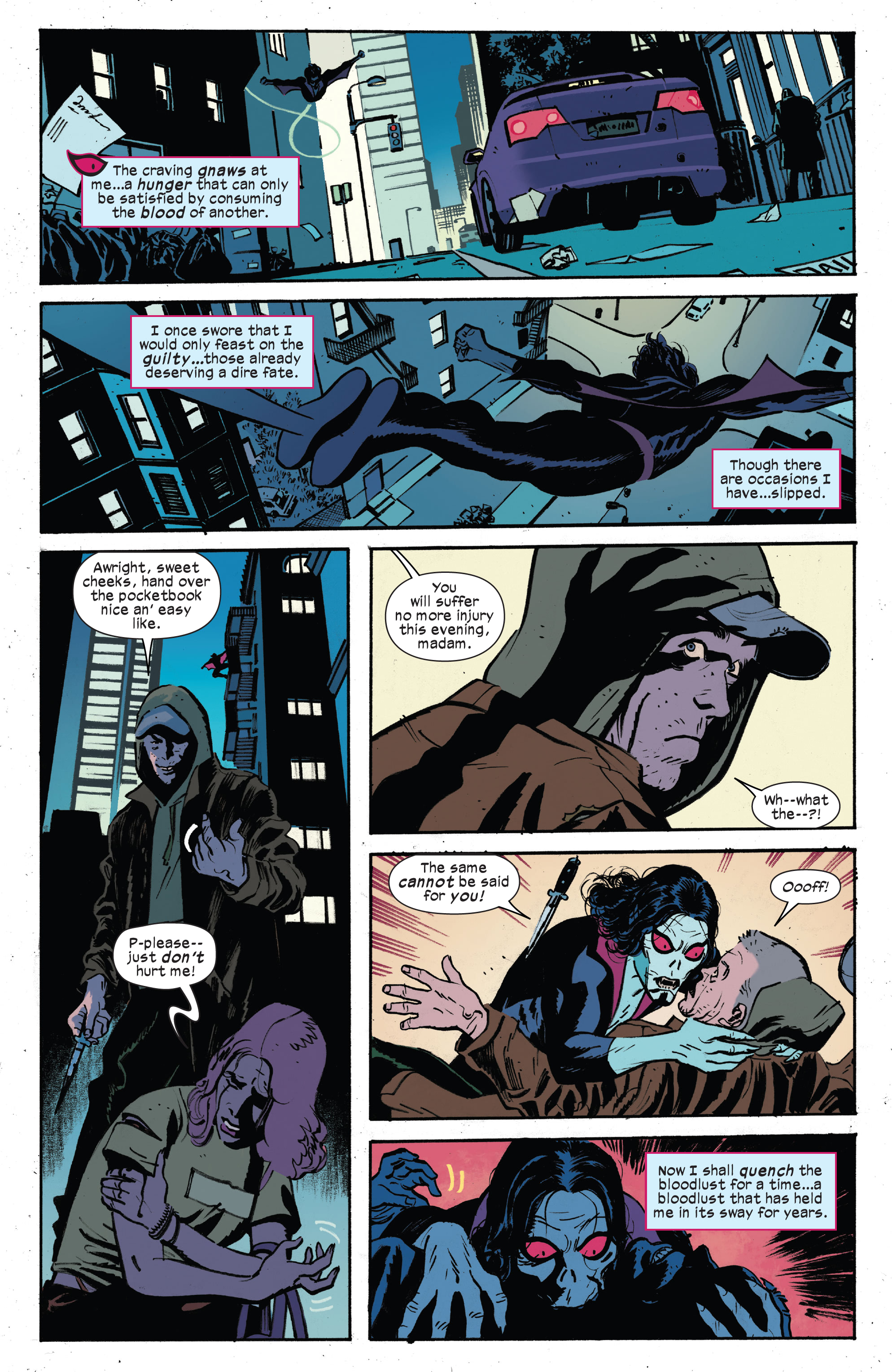 Read online Morbius: Bond Of Blood comic -  Issue #1 - 4