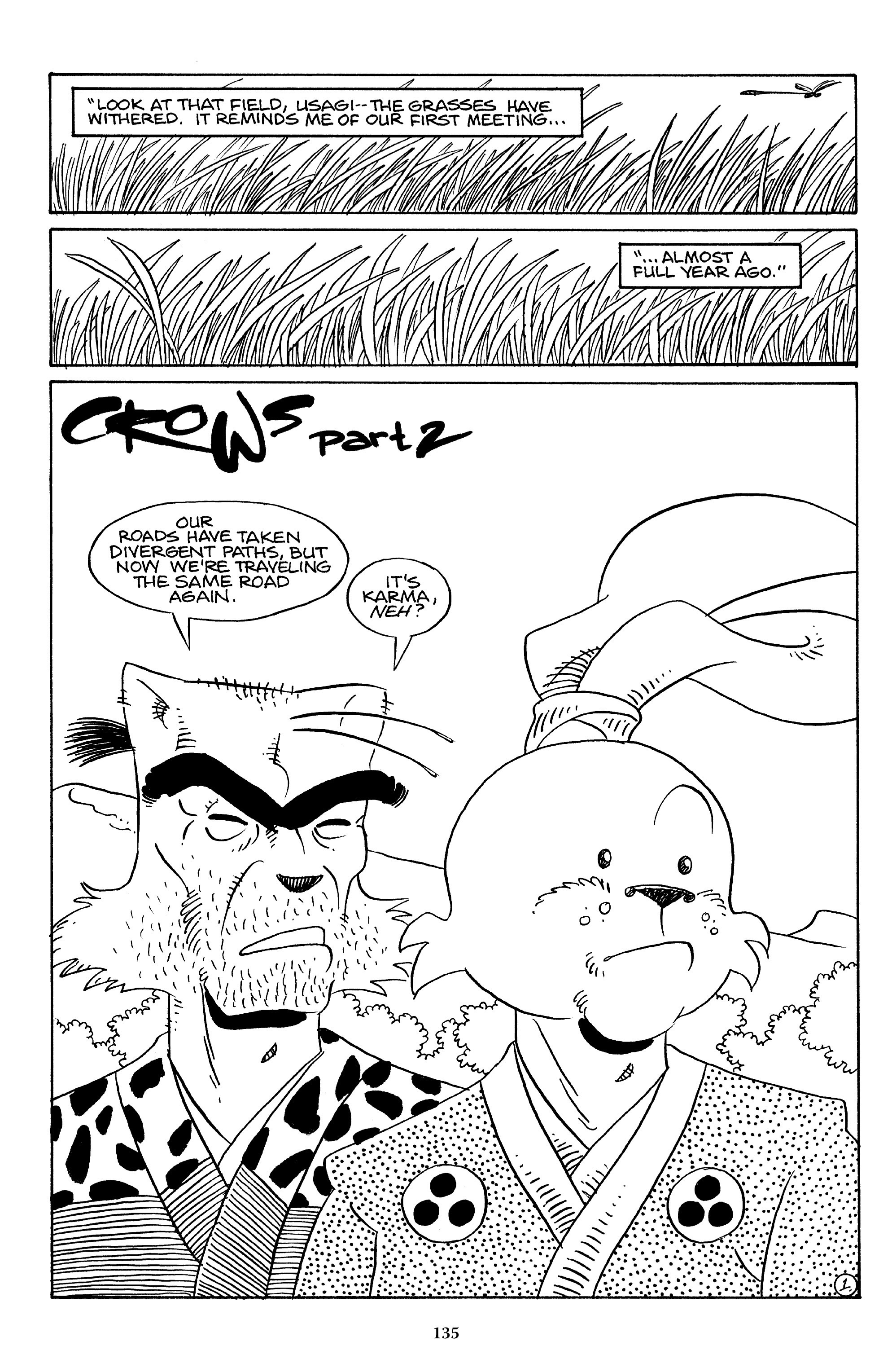 Read online The Usagi Yojimbo Saga comic -  Issue # TPB 4 - 134