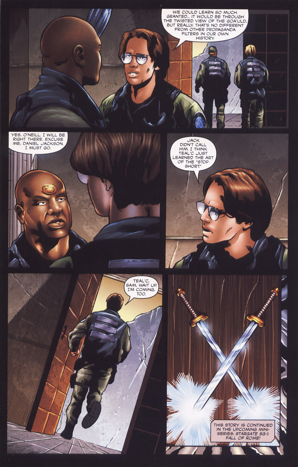 Read online Stargate SG-1: Fall of Rome comic -  Issue # _Prequel - 12