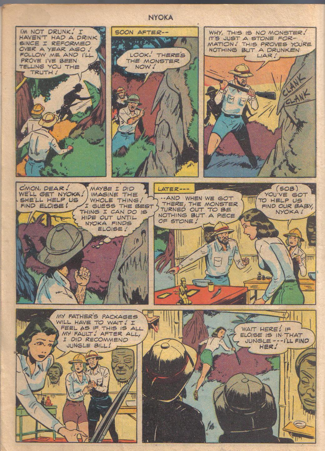 Read online Nyoka the Jungle Girl (1945) comic -  Issue #22 - 7
