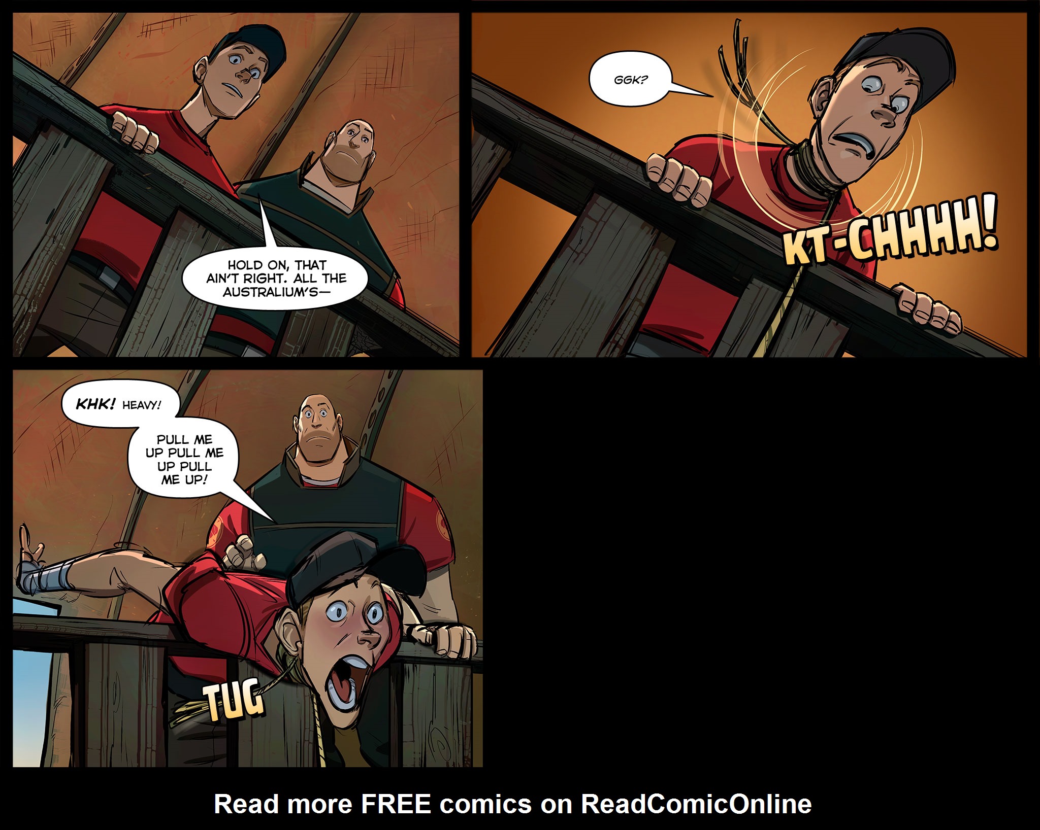 Read online Team Fortress 2 comic -  Issue #4 - 48