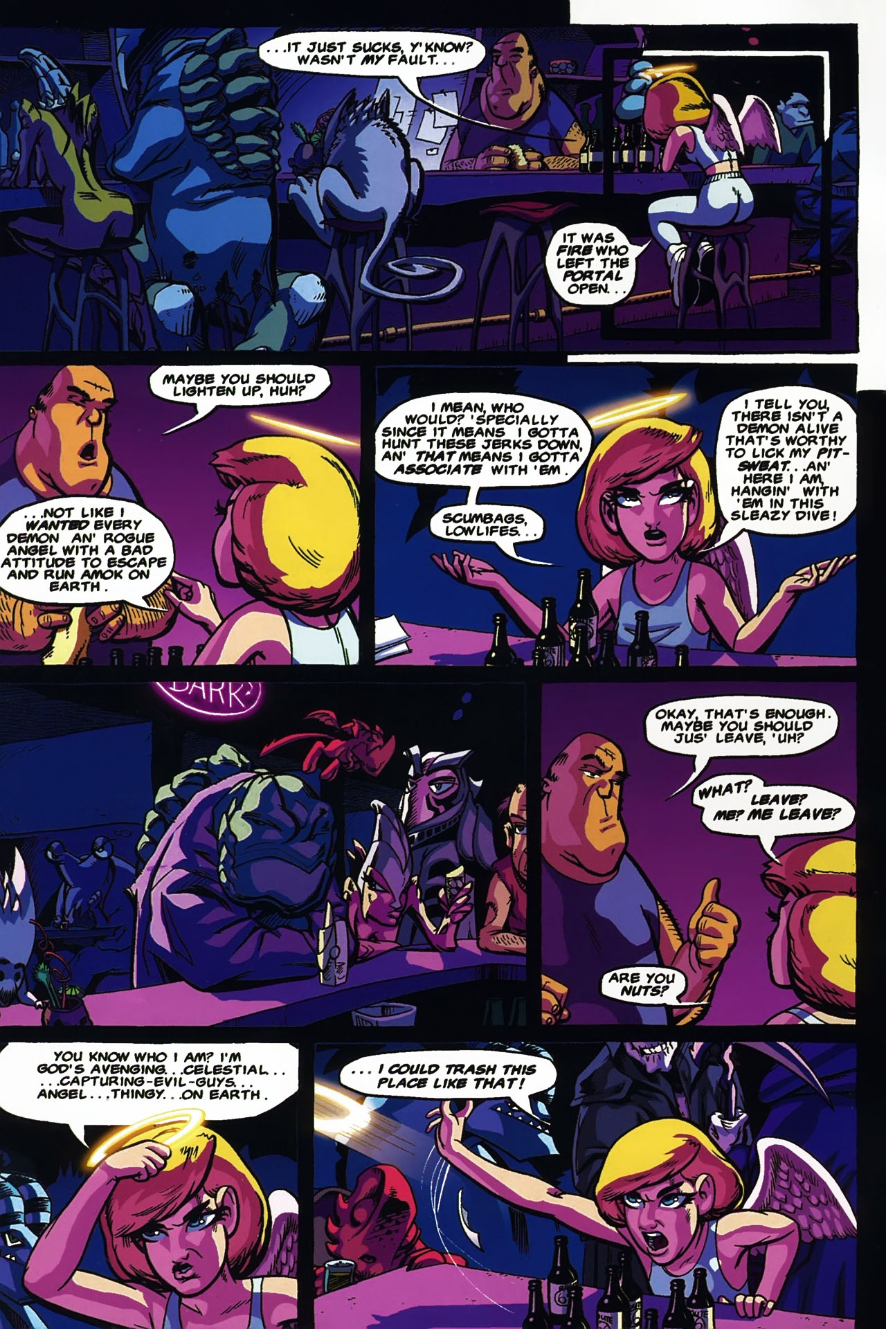 Read online Fire and Brimstone comic -  Issue #1 - 4