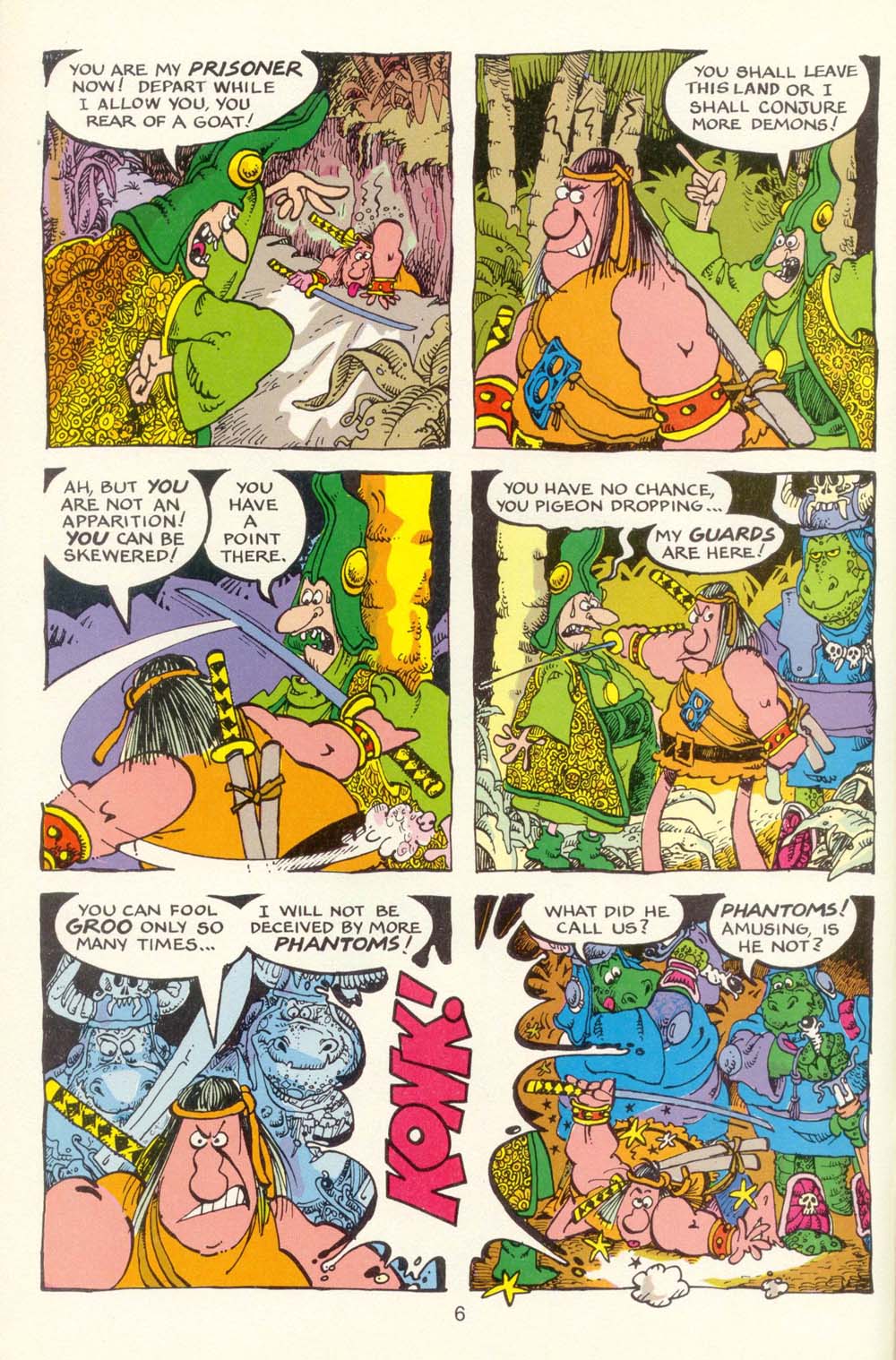 Read online Groo the Wanderer comic -  Issue #6 - 7