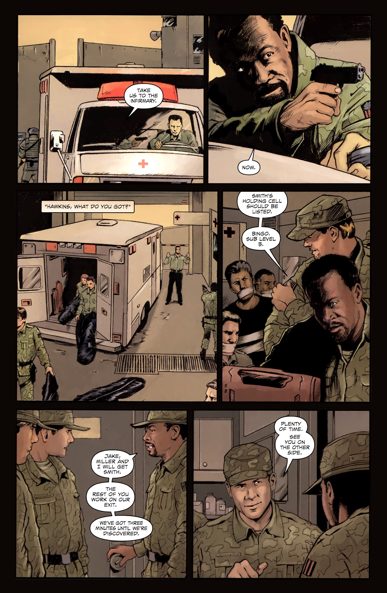 Read online Jericho comic -  Issue #3 - 13