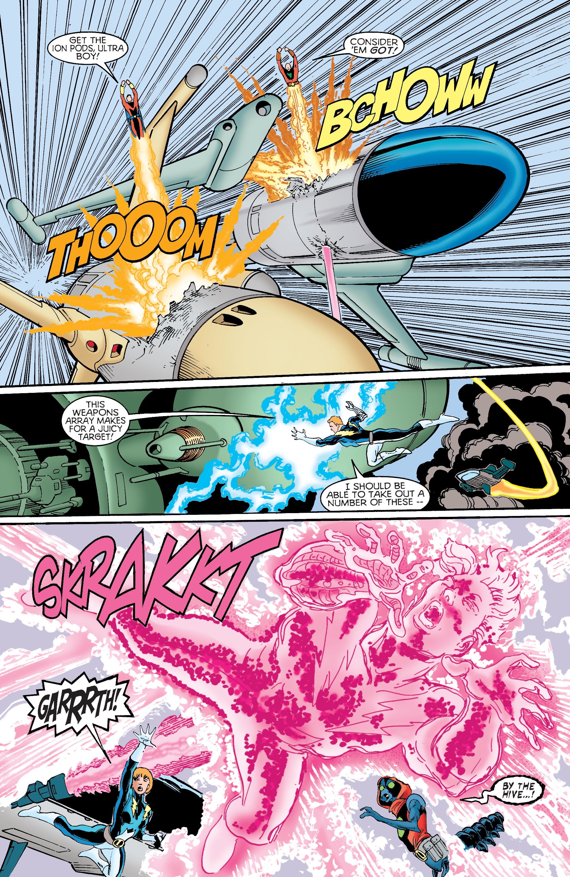 Read online Titans/Legion of Super-Heroes: Universe Ablaze comic -  Issue #4 - 8