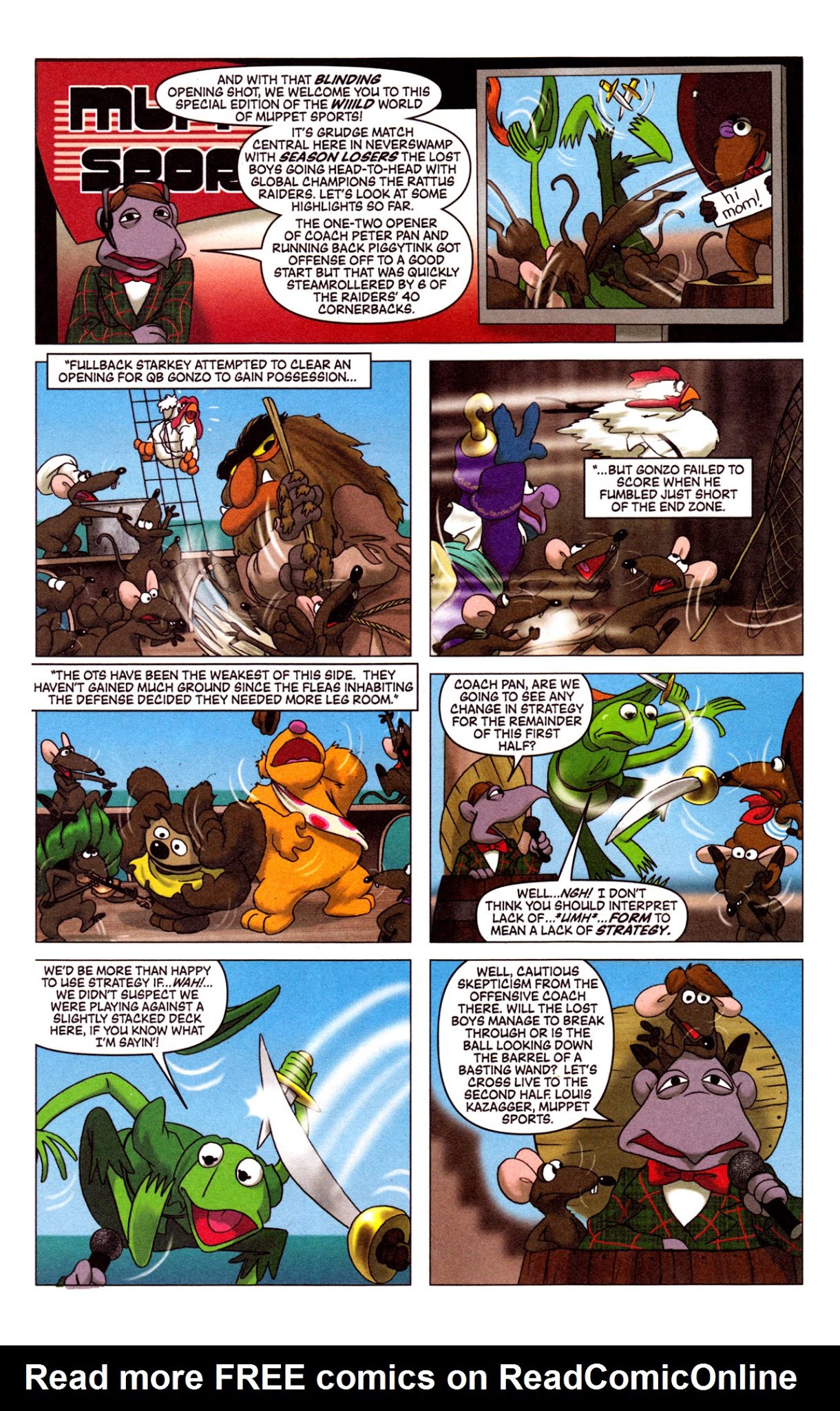 Read online Muppet Peter Pan comic -  Issue #4 - 16