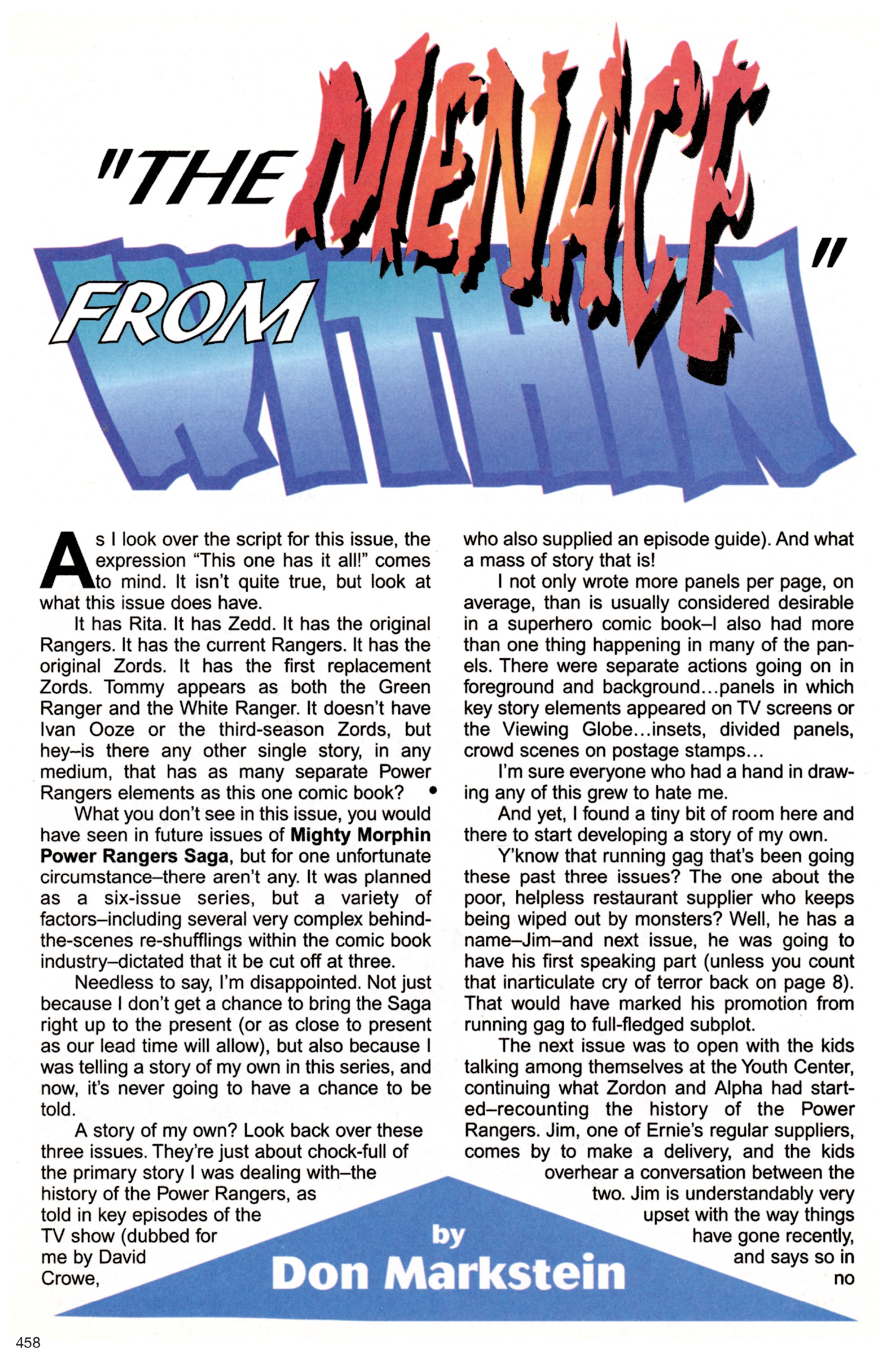Read online Mighty Morphin Power Rangers Archive comic -  Issue # TPB 2 (Part 5) - 51
