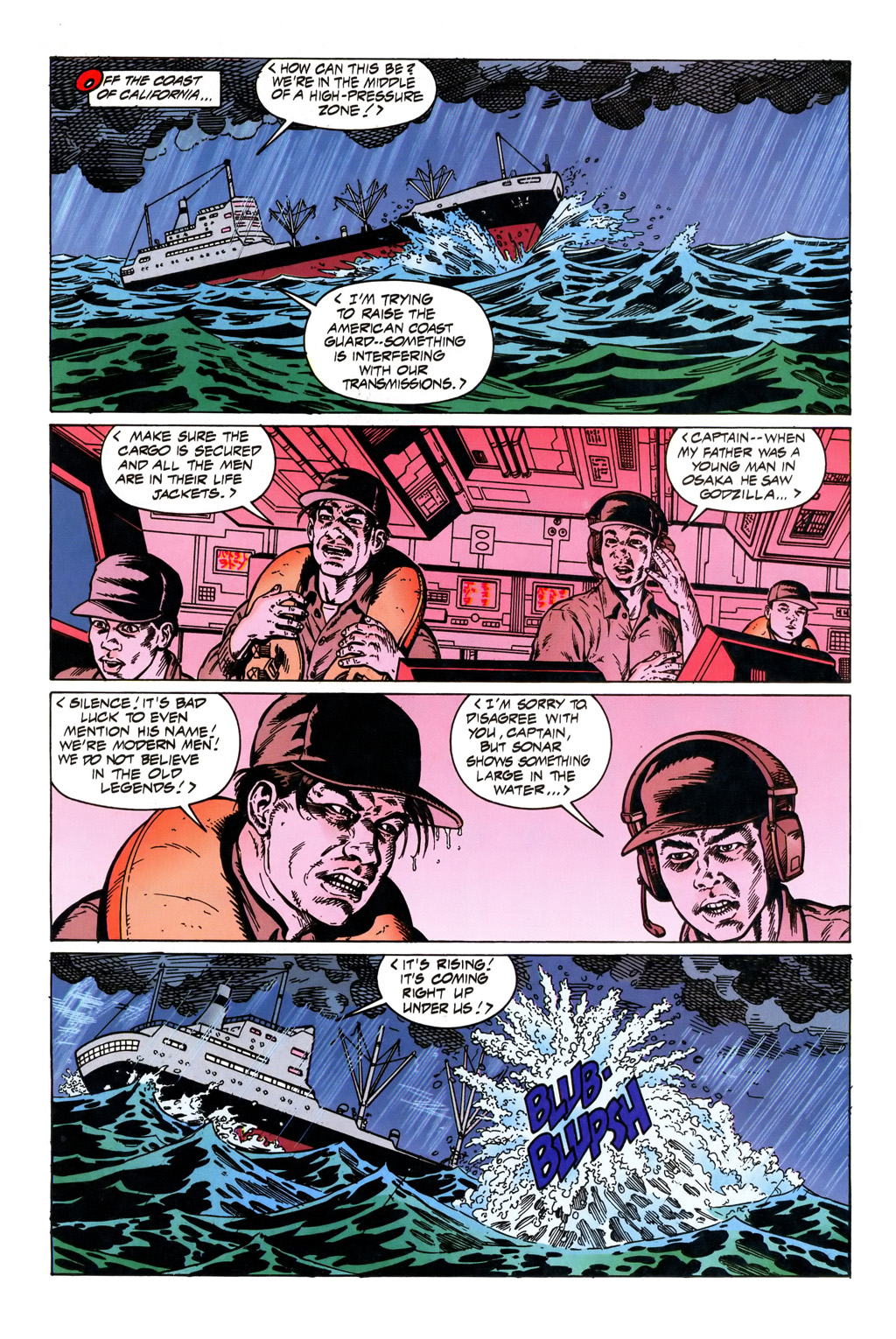 Read online Godzilla vs. Barkley comic -  Issue # Full - 3