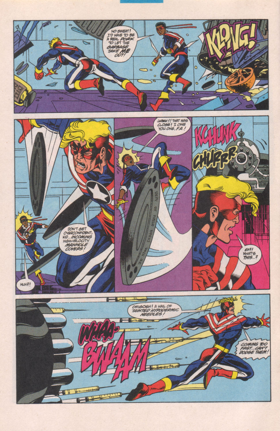 Read online Fighting American (1994) comic -  Issue #3 - 5