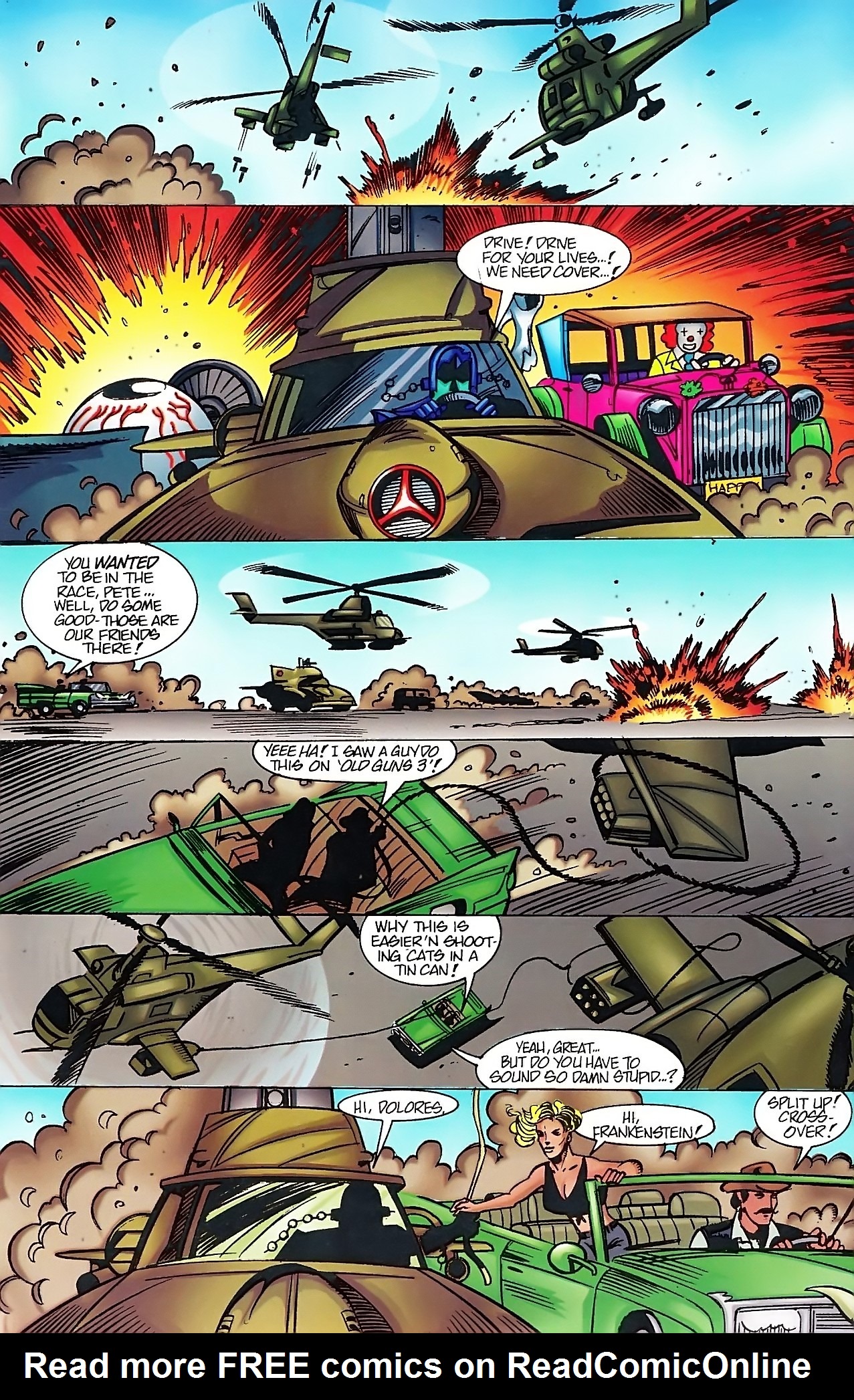 Read online Death Race 2020 comic -  Issue #8 - 21