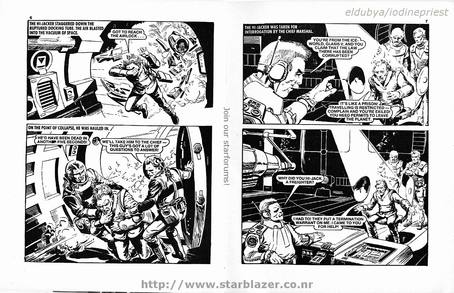 Read online Starblazer comic -  Issue #174 - 5