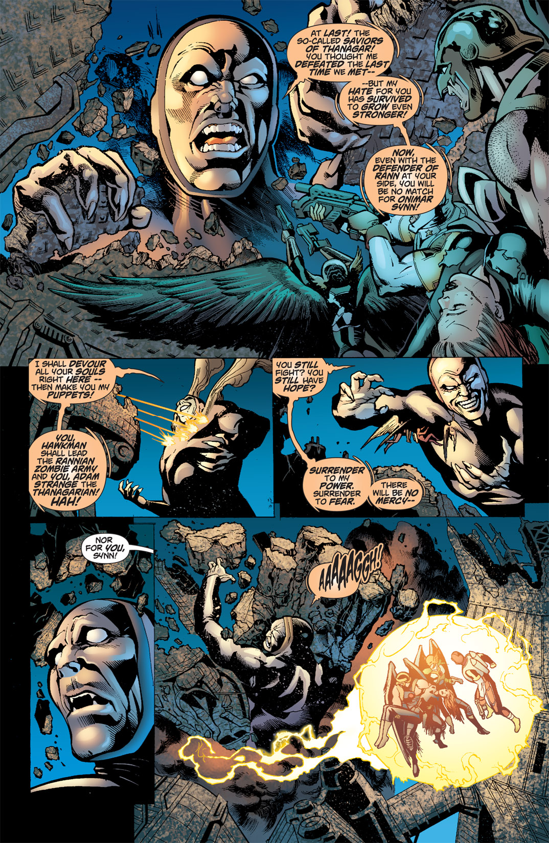 Read online Rann/Thanagar War comic -  Issue #5 - 17