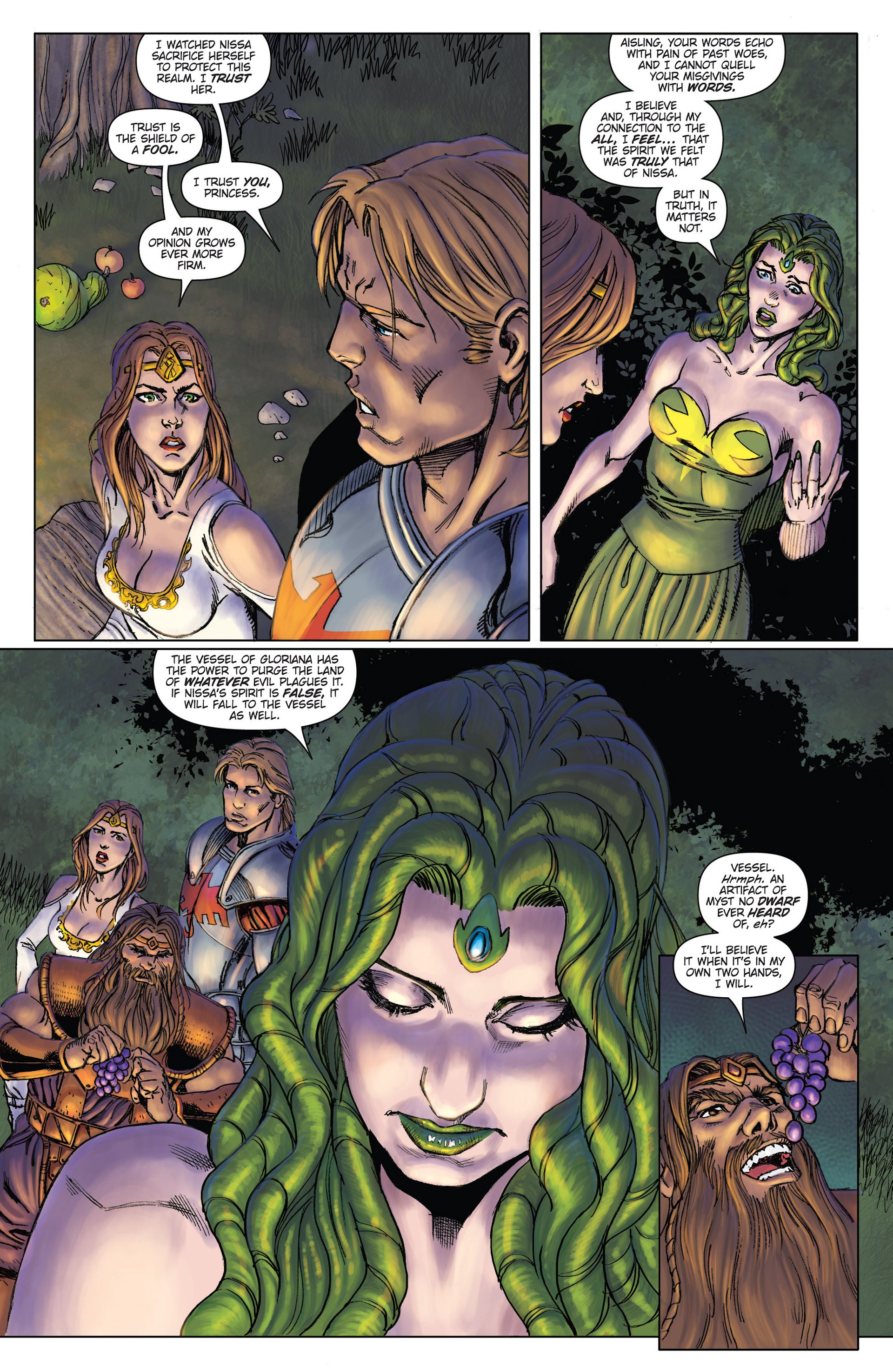 Read online Grimm Fairy Tales presents Quest comic -  Issue #1 - 19
