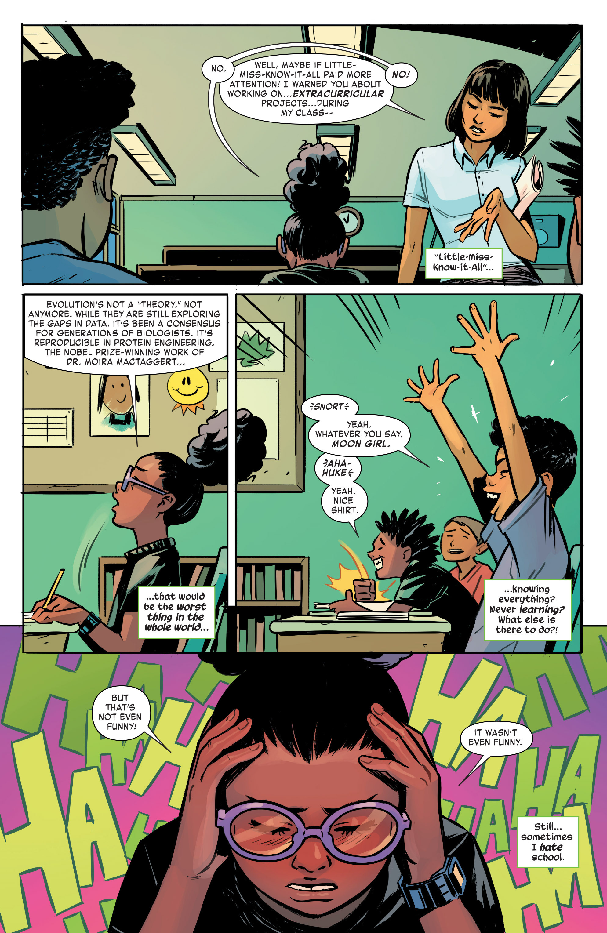 Read online Moon Girl And Devil Dinosaur comic -  Issue #1 - 8