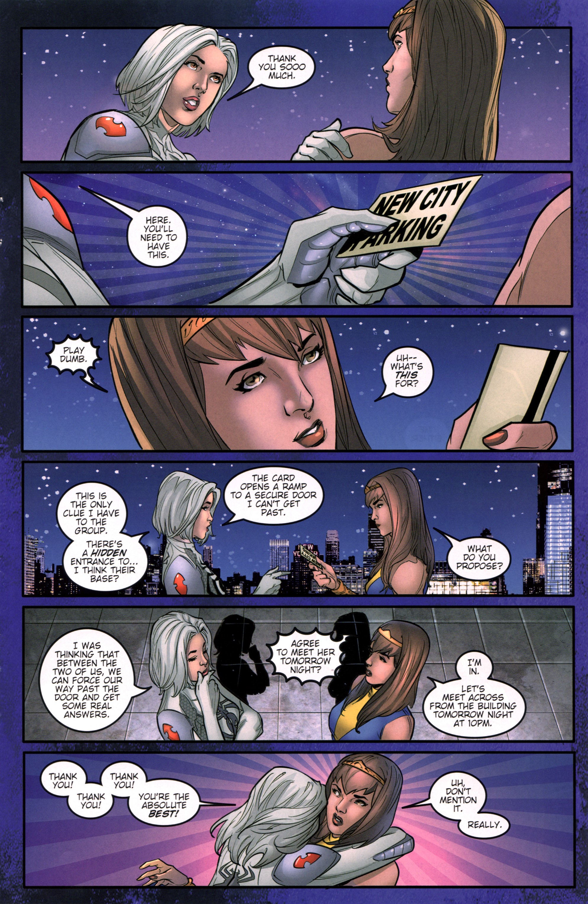 Read online White Widow comic -  Issue #3 - 27