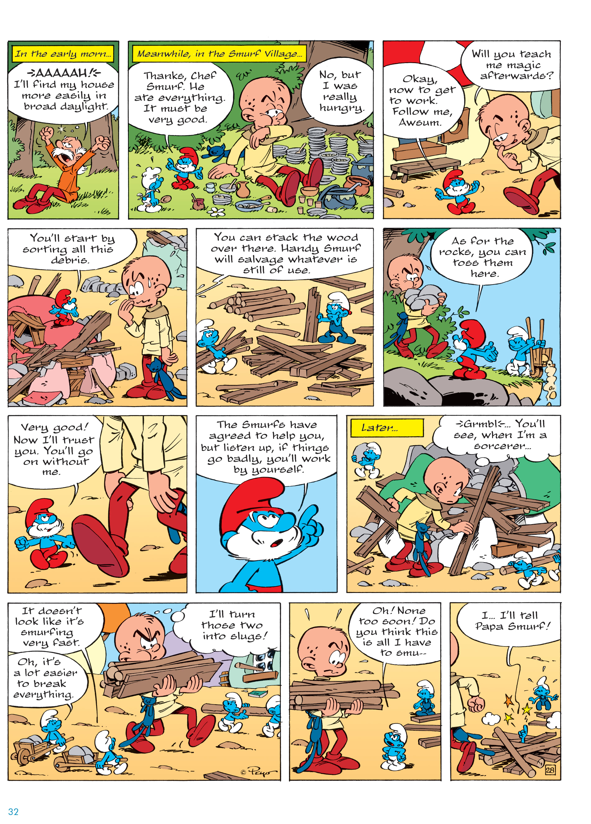 Read online The Smurfs Tales comic -  Issue # TPB 1 (Part 1) - 33