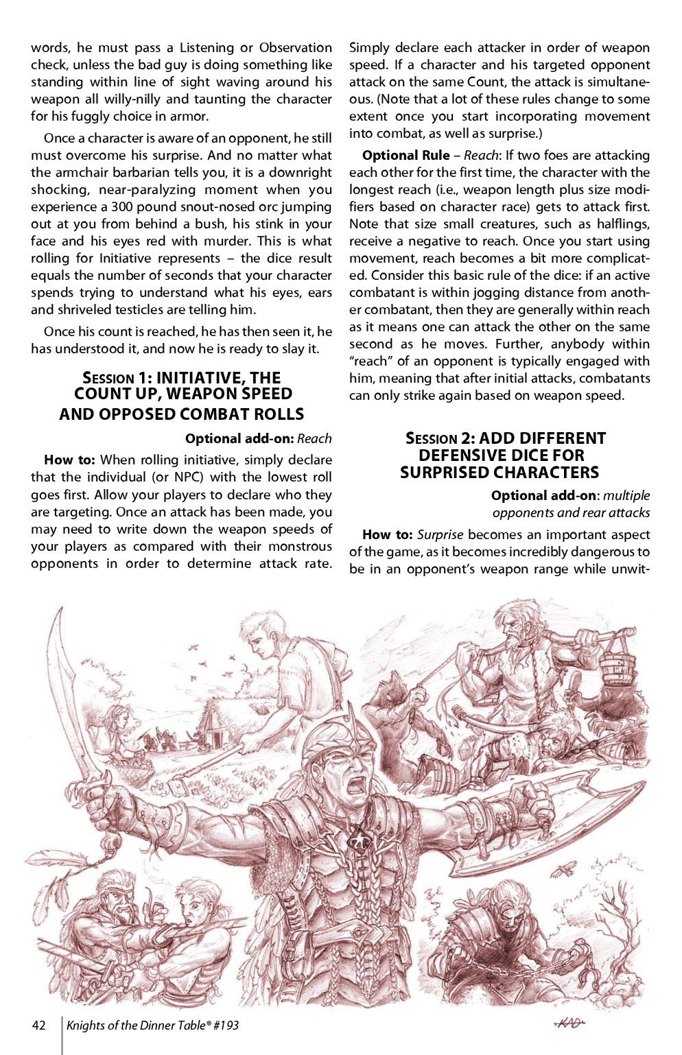 Read online Knights of the Dinner Table comic -  Issue #193 - 44