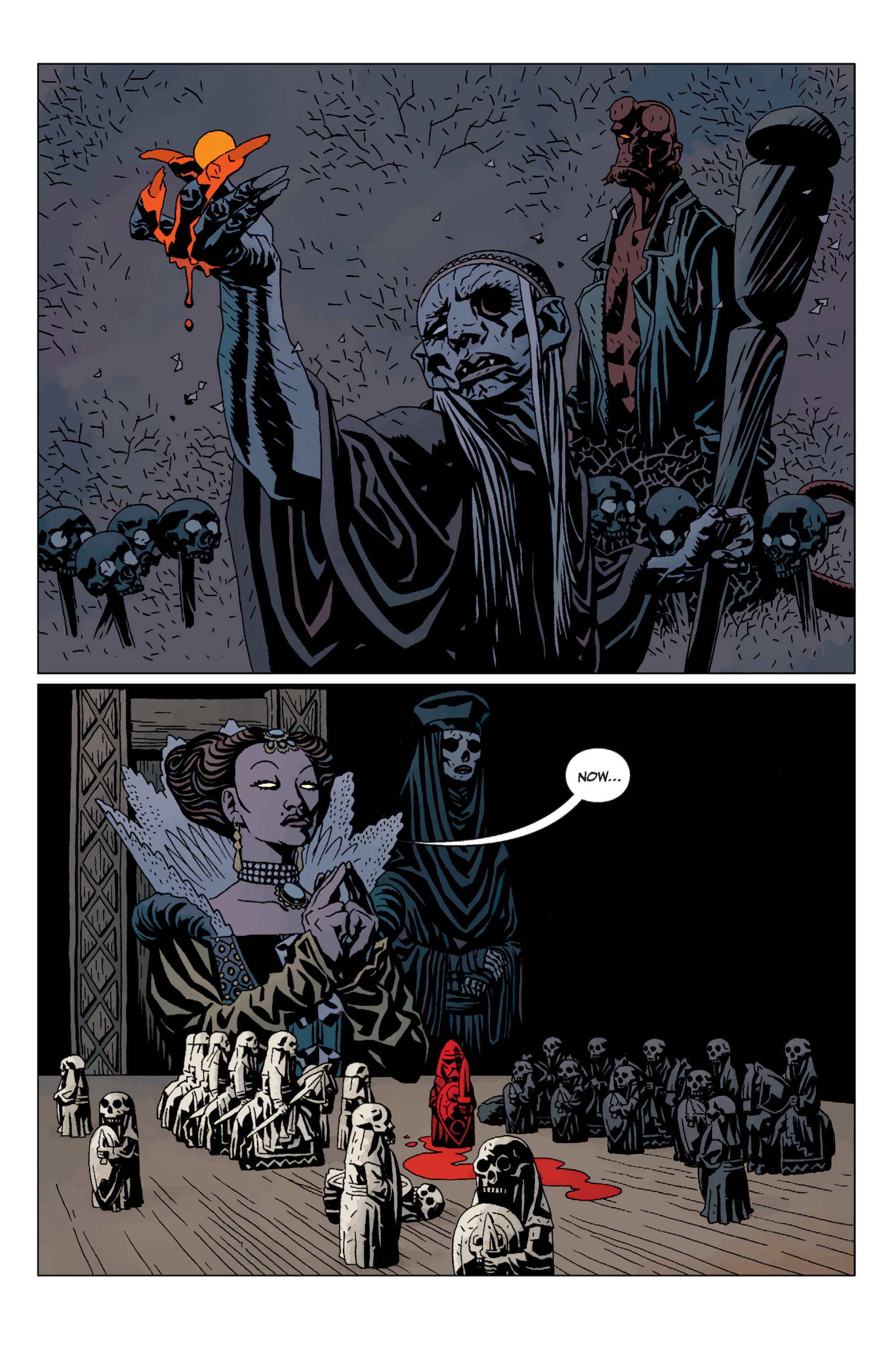 Read online Hellboy comic -  Issue #12 - 79