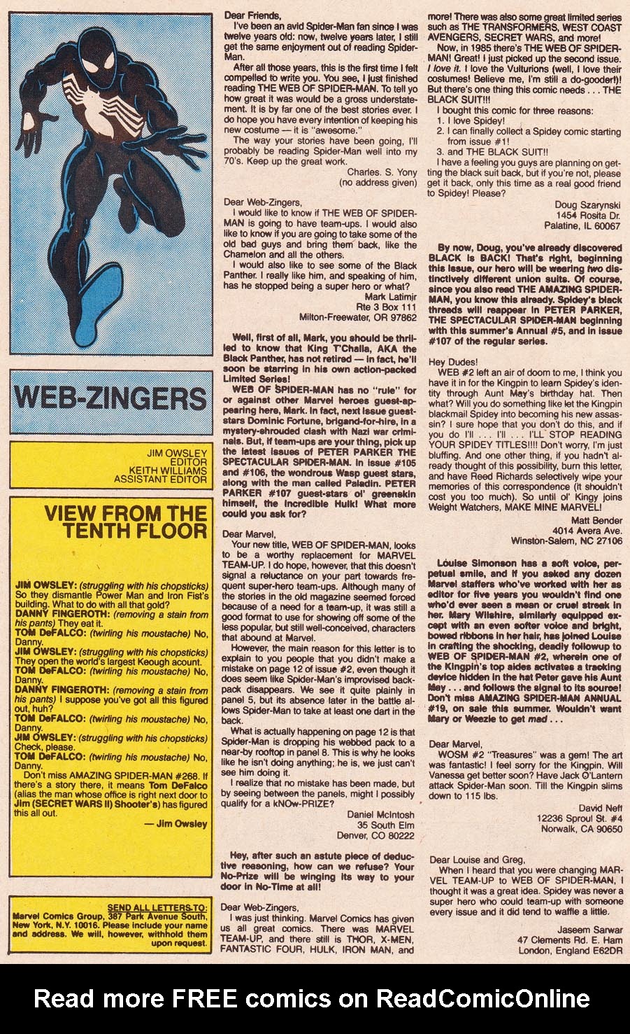 Read online Web of Spider-Man (1985) comic -  Issue #6 - 25