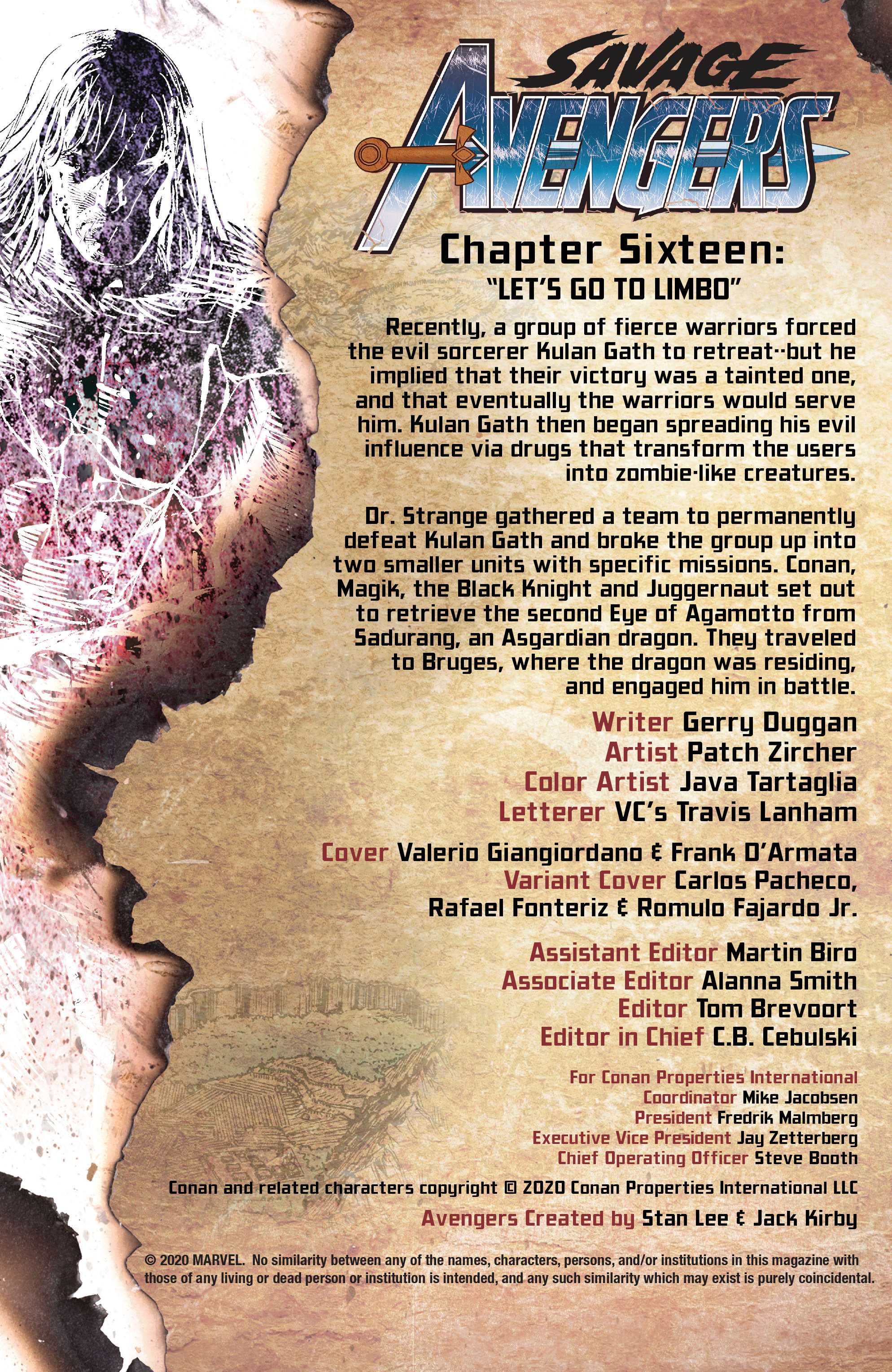 Read online Savage Avengers comic -  Issue #16 - 2