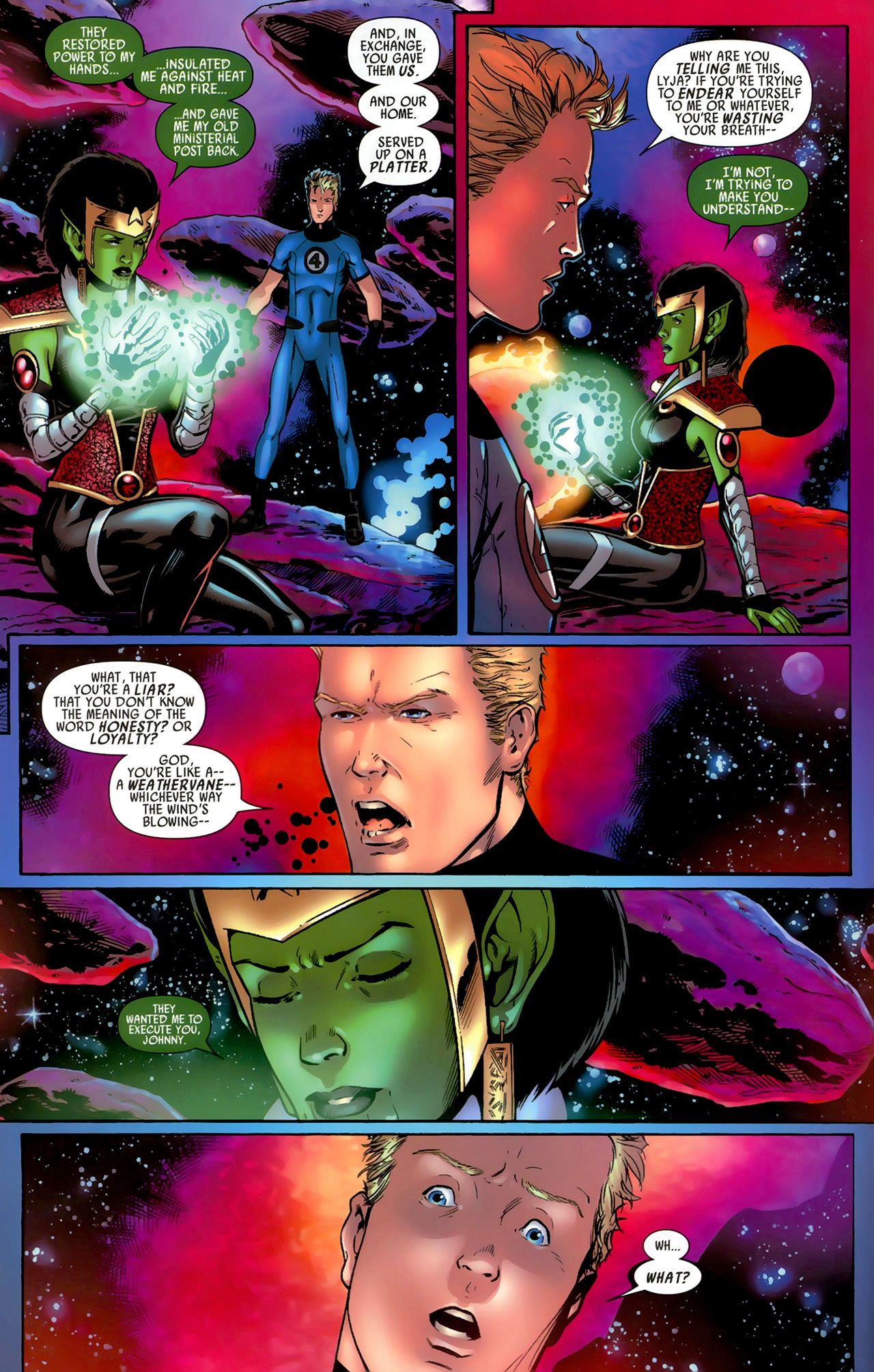 Read online Secret Invasion: Fantastic Four comic -  Issue #3 - 14