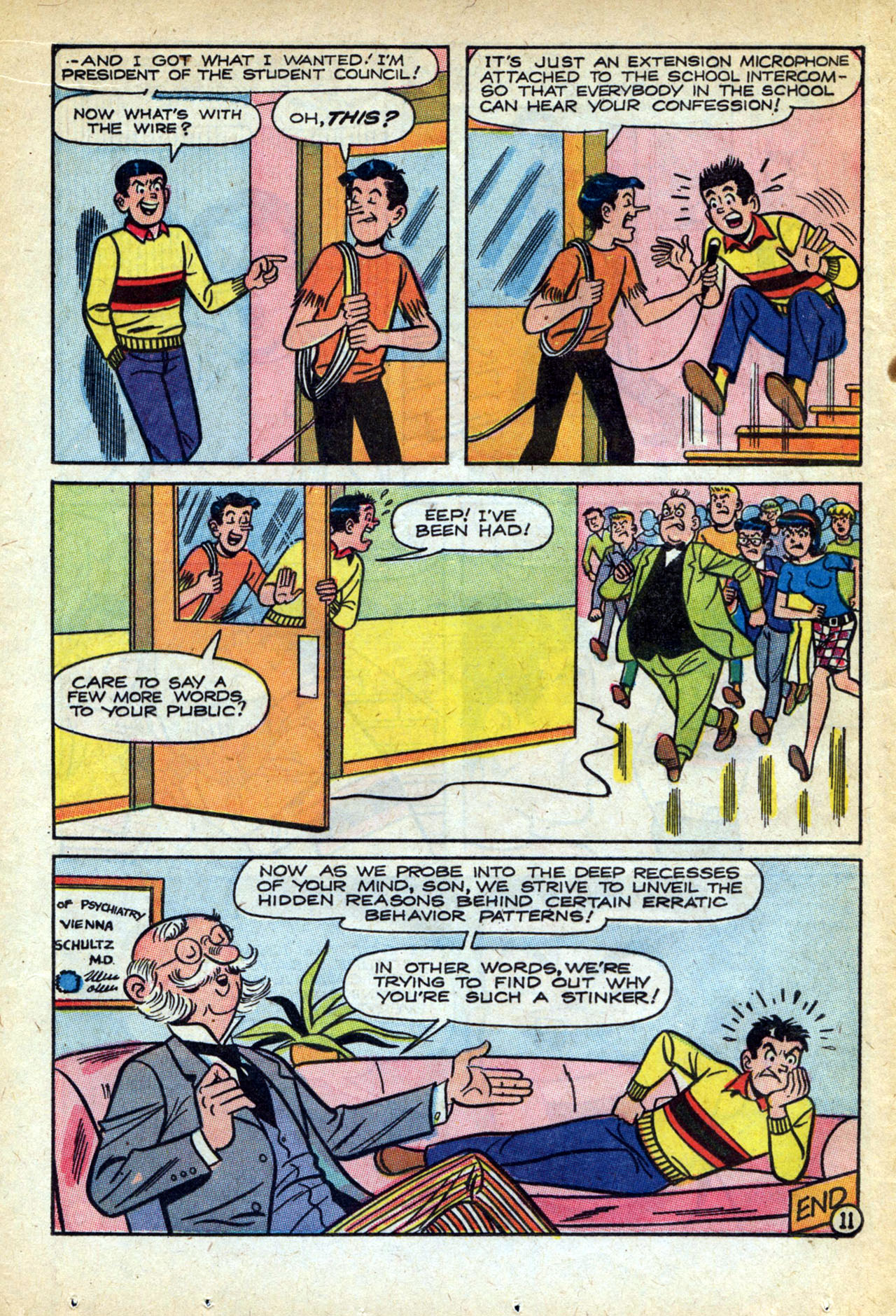 Read online Reggie and Me (1966) comic -  Issue #25 - 25