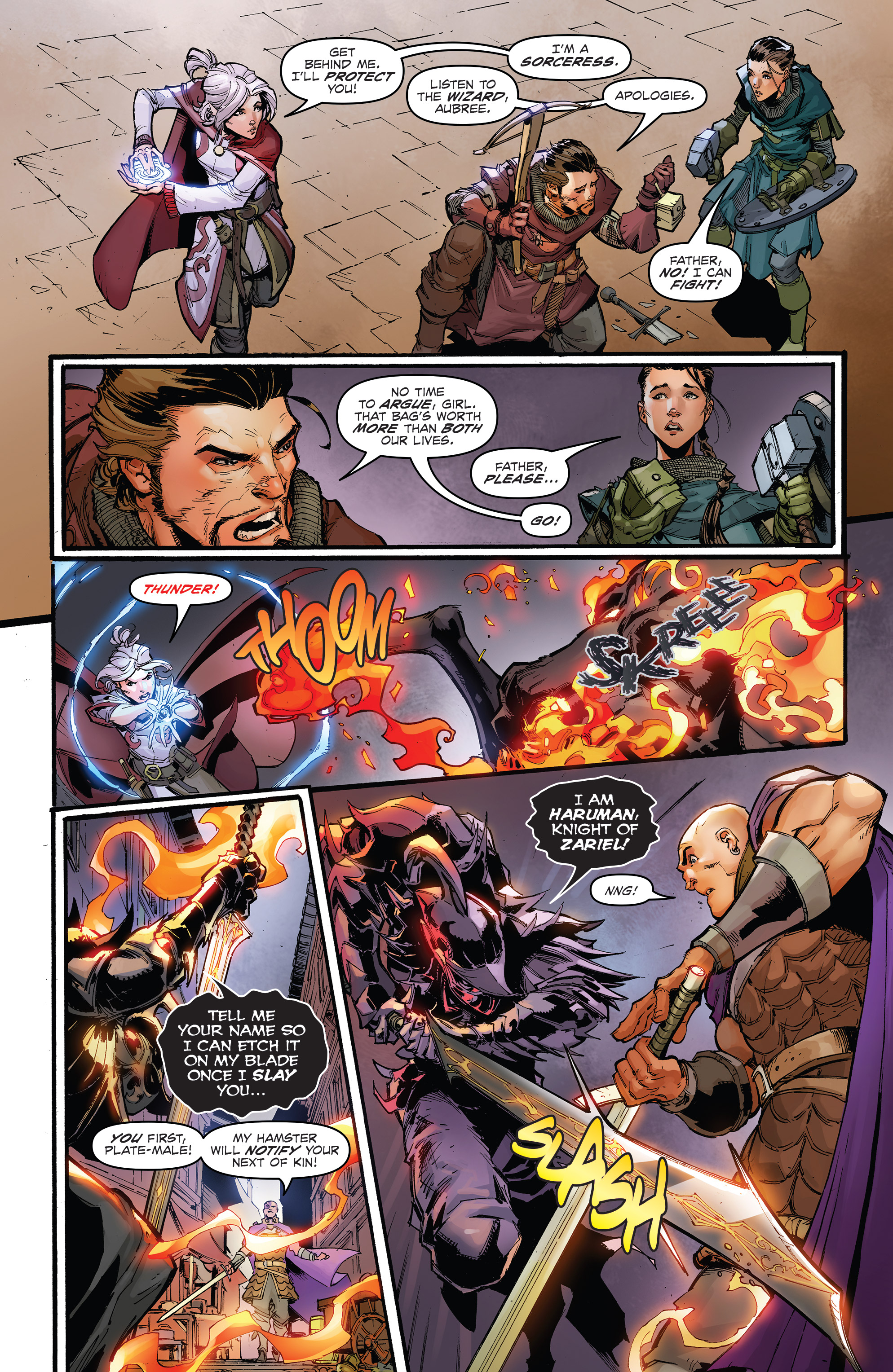 Read online Dungeons & Dragons: Infernal Tides comic -  Issue #1 - 8