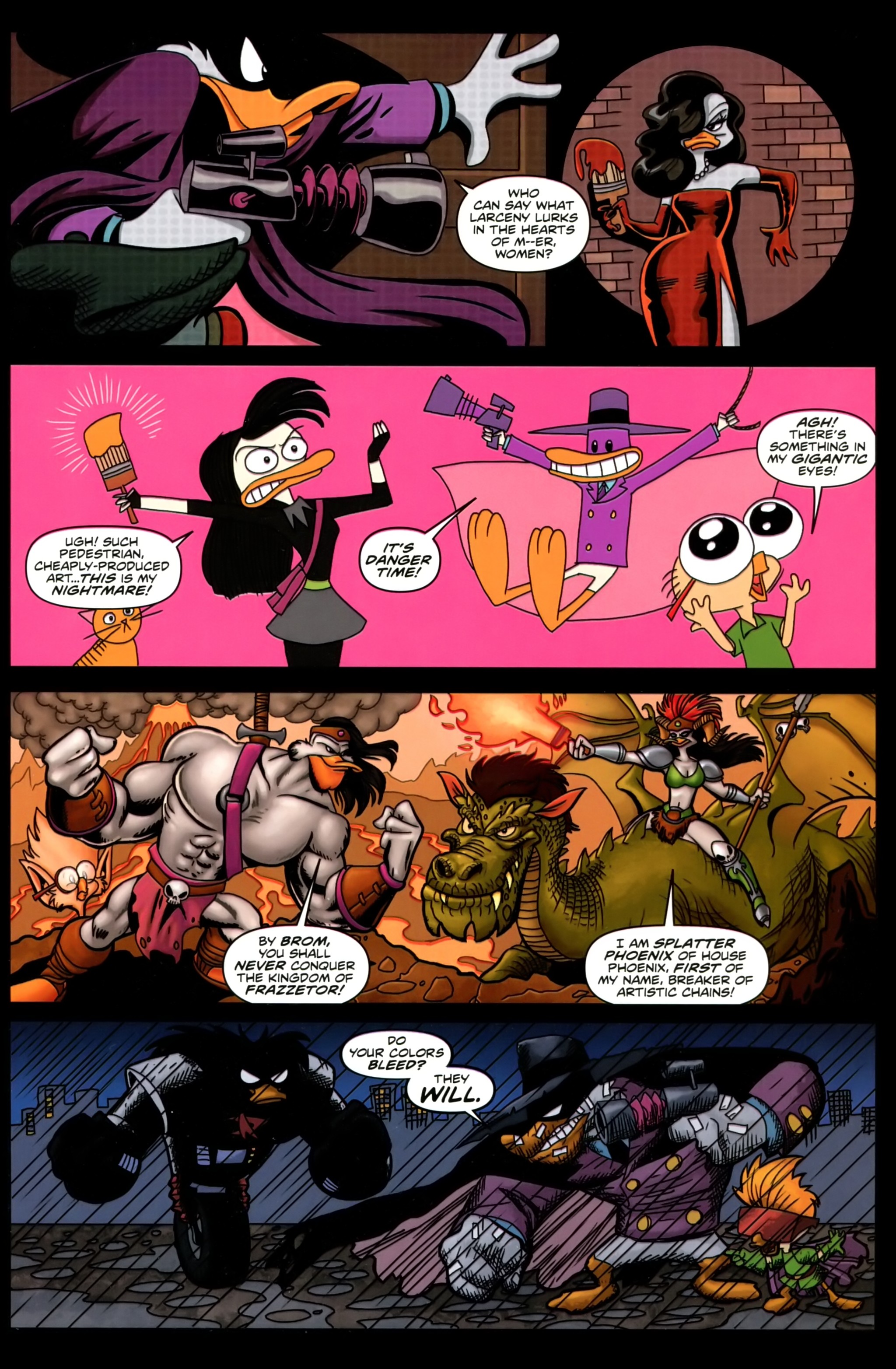 Read online Disney Darkwing Duck comic -  Issue #6 - 17