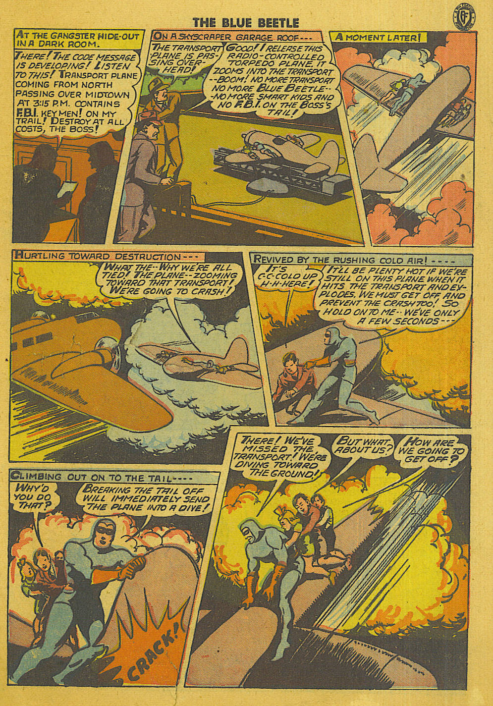 Read online The Blue Beetle comic -  Issue #35 - 40